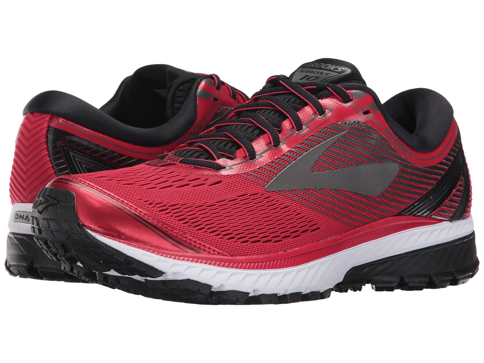 brooks ghost 10 red