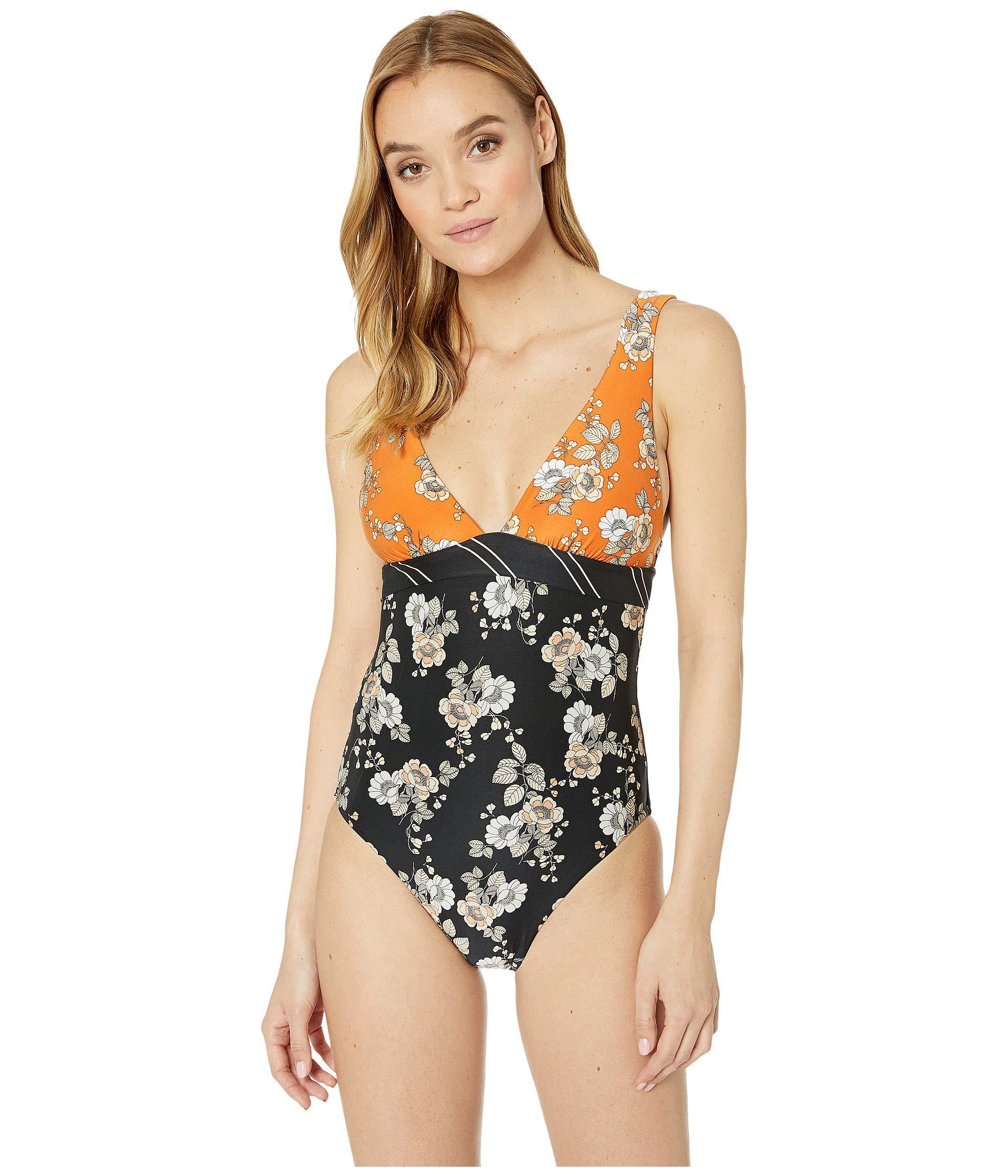 Seafolly Indigo One Size Splendour Border Kaftan