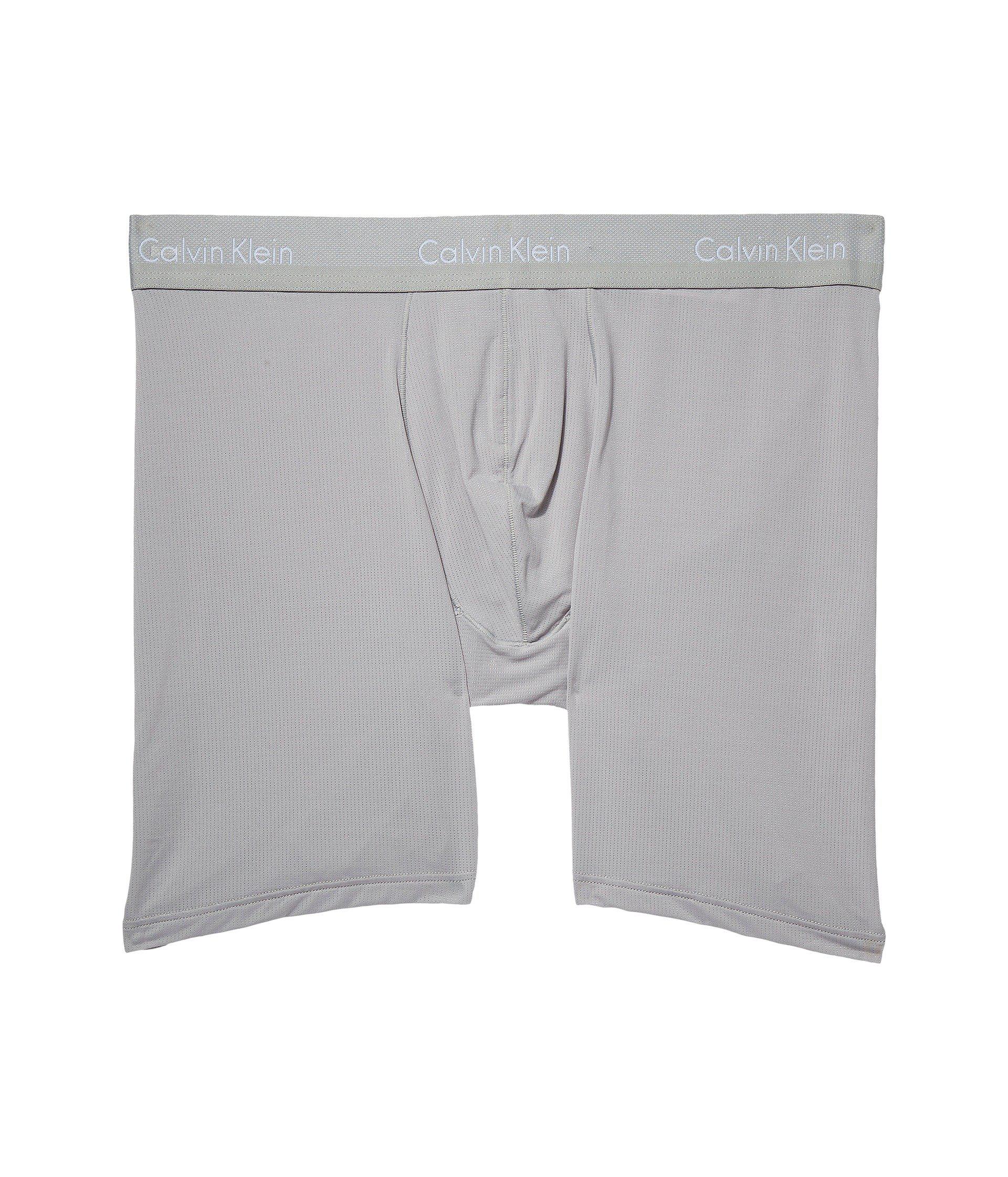 Calvin Klein Synthetic Underwear Light Boxer Briefs in Gray for ...