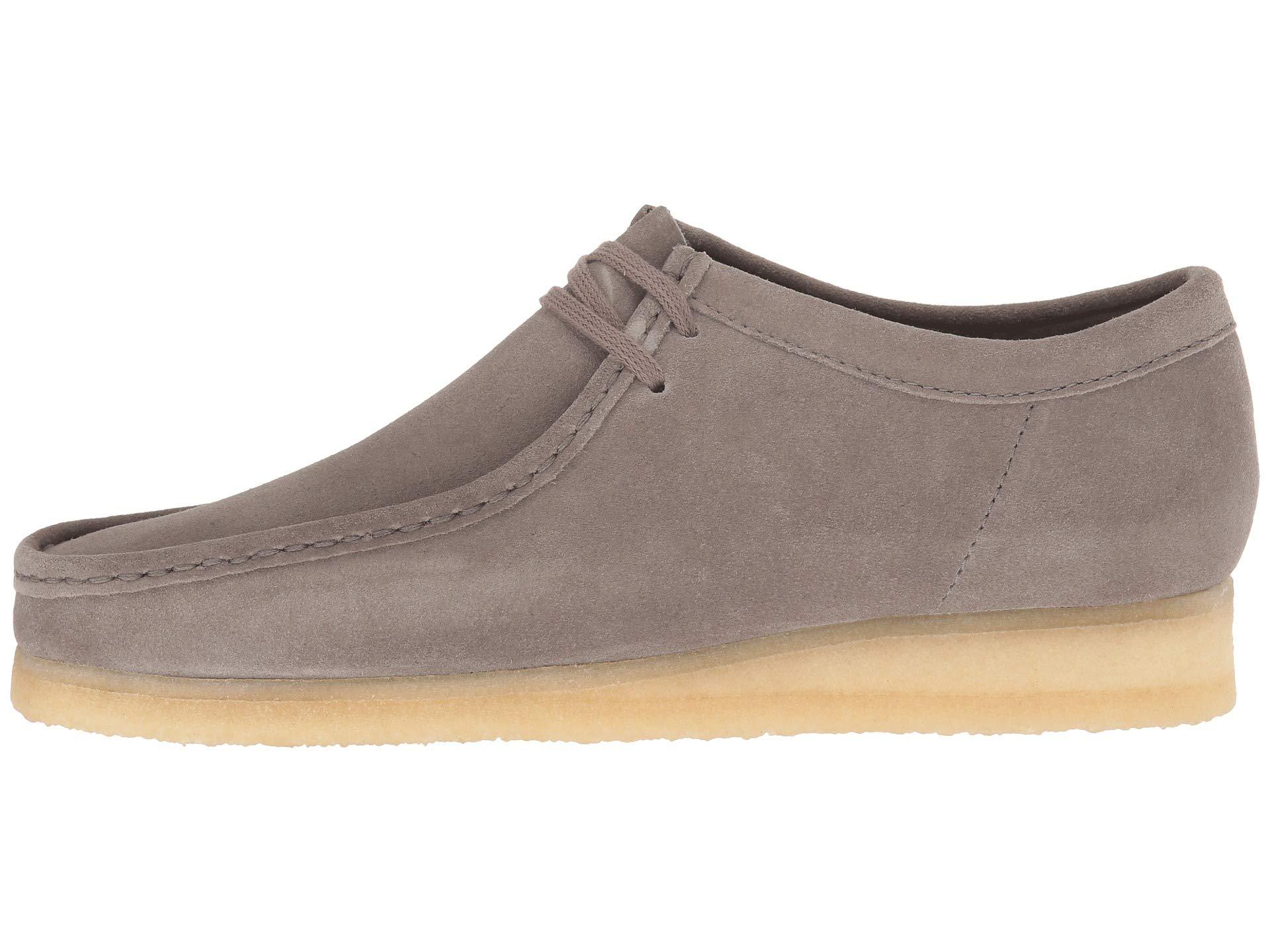 Clarks Leather Wallabee (maple Suede 1) Men's Lace Up Casual Shoes in ...