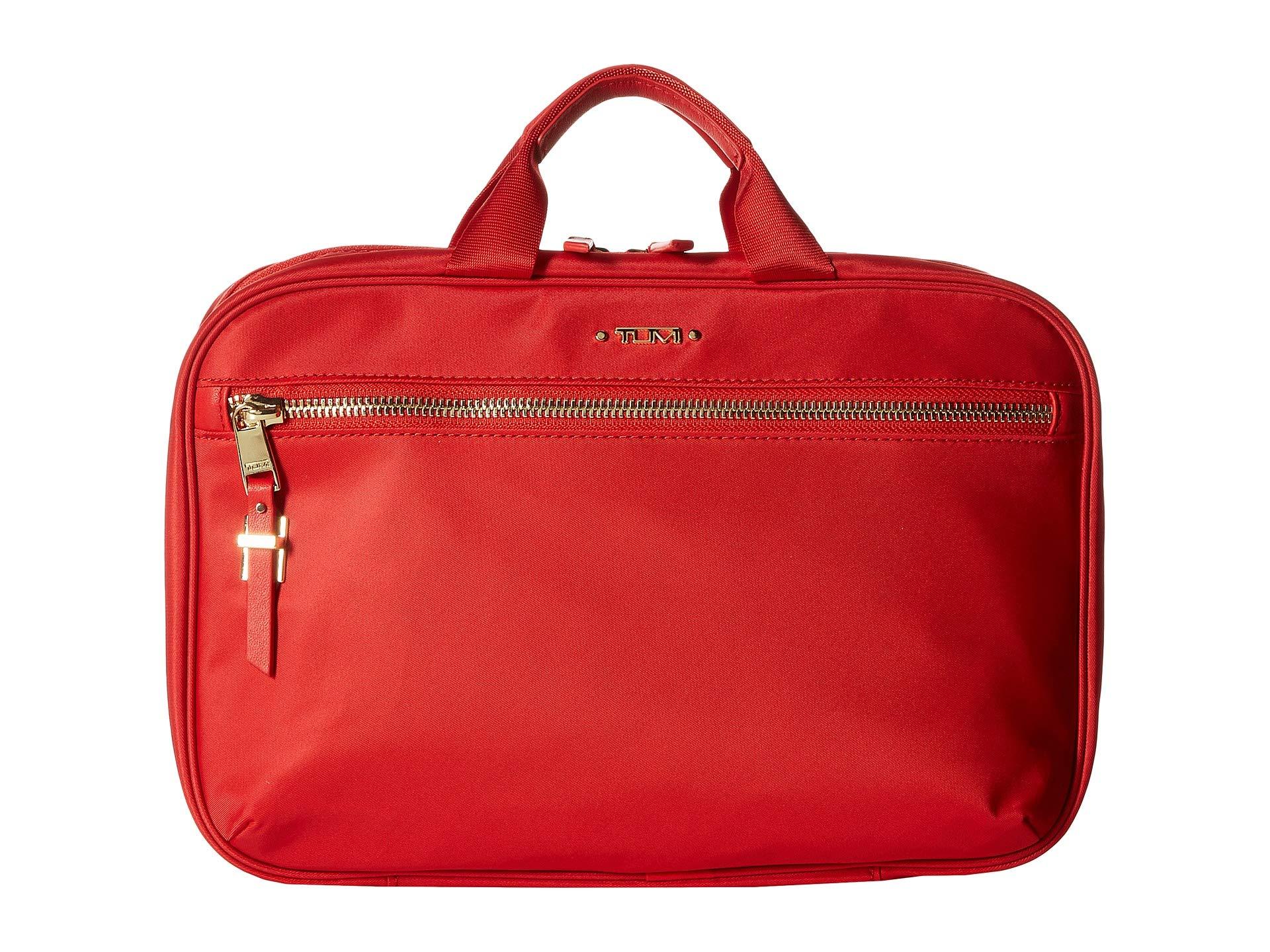 Tumi Voyageur Madina Cosmetic Case in Red | Lyst