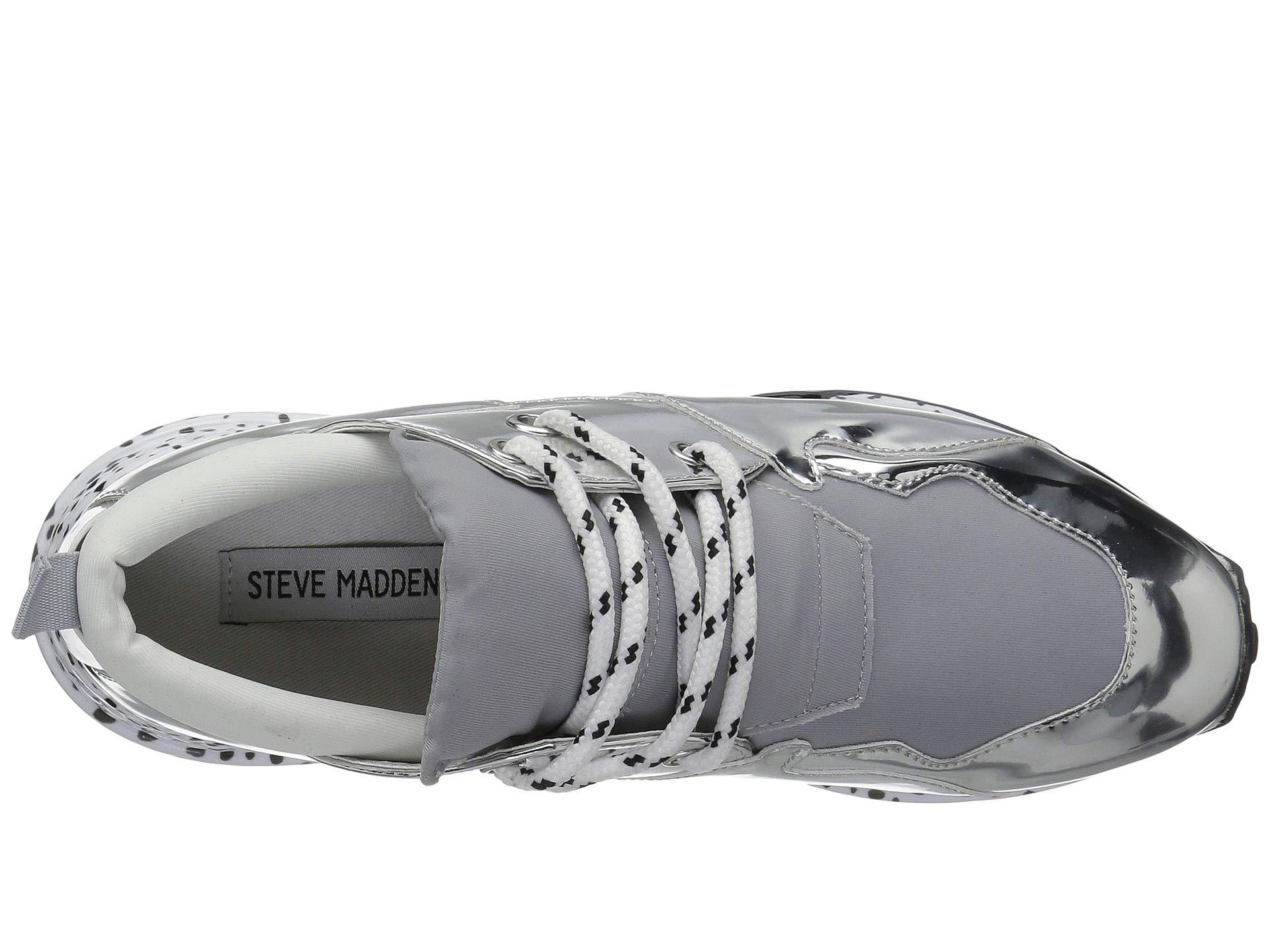 Steve Madden Leather Cliff Sneaker in 