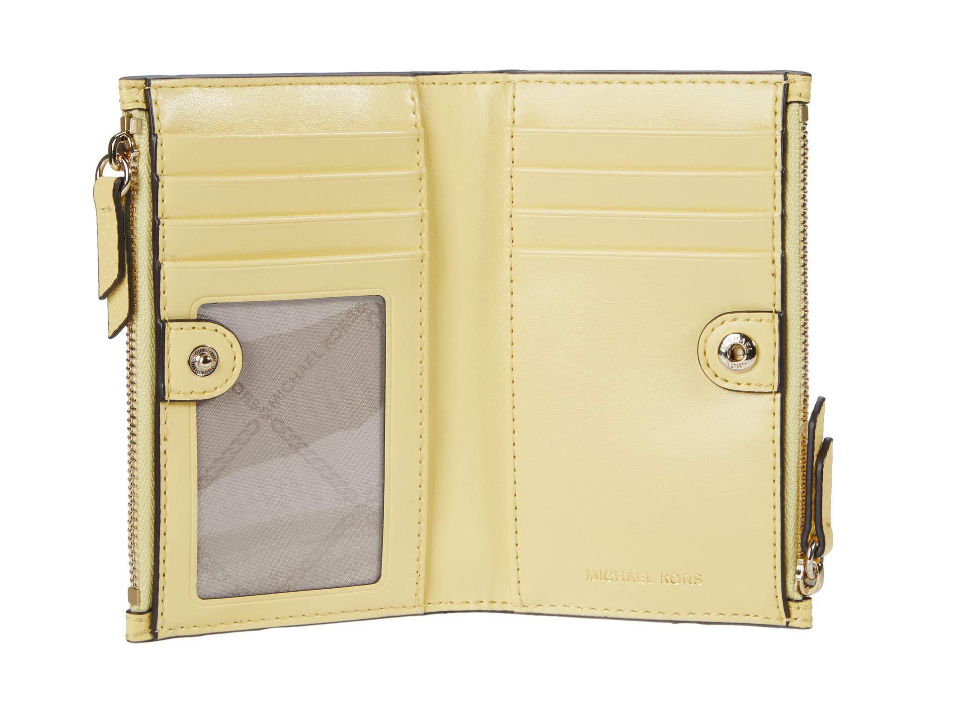 MICHAEL Michael Kors Jet Set Charm Small Double Zip Card Case in Natural |  Lyst