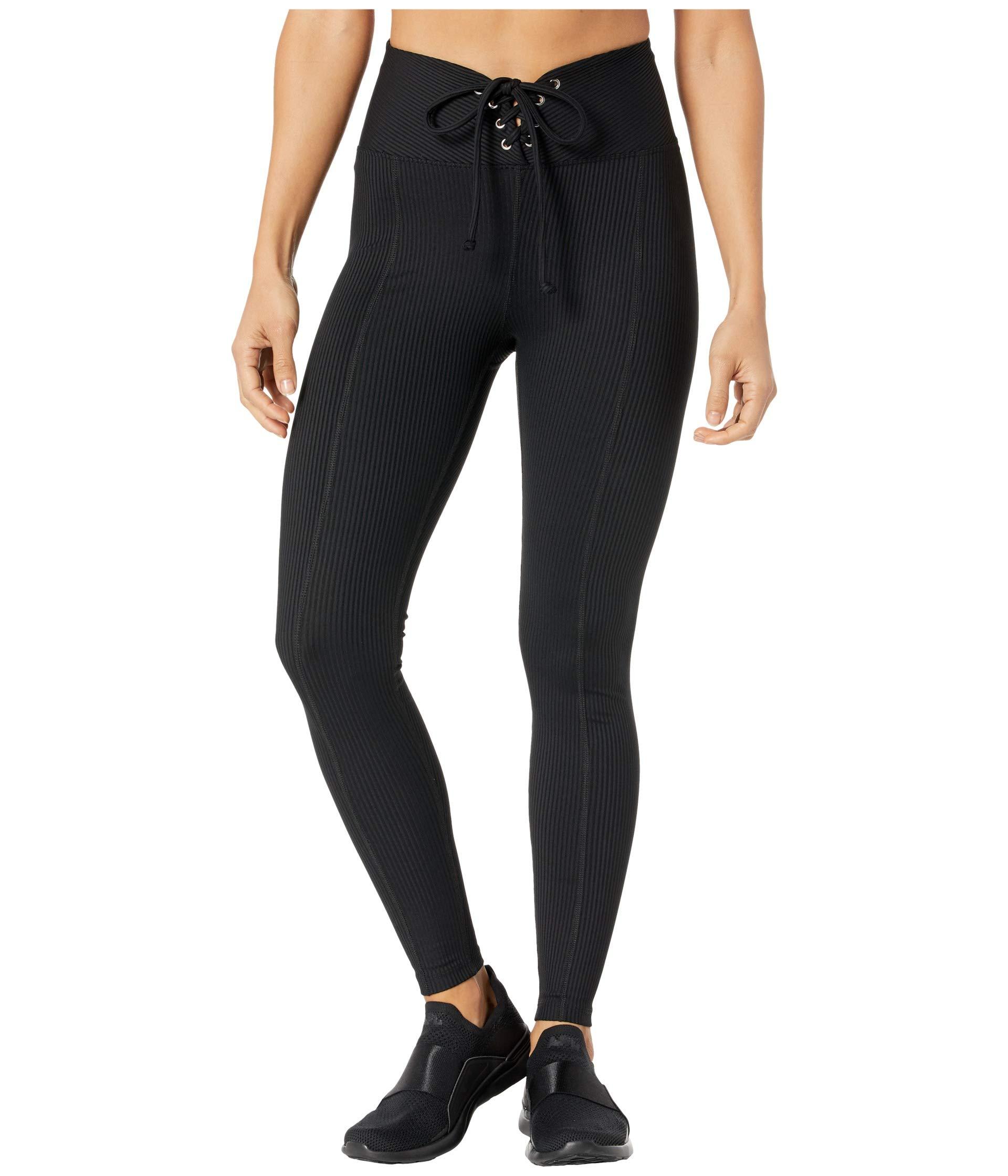 ribbed sports leggings