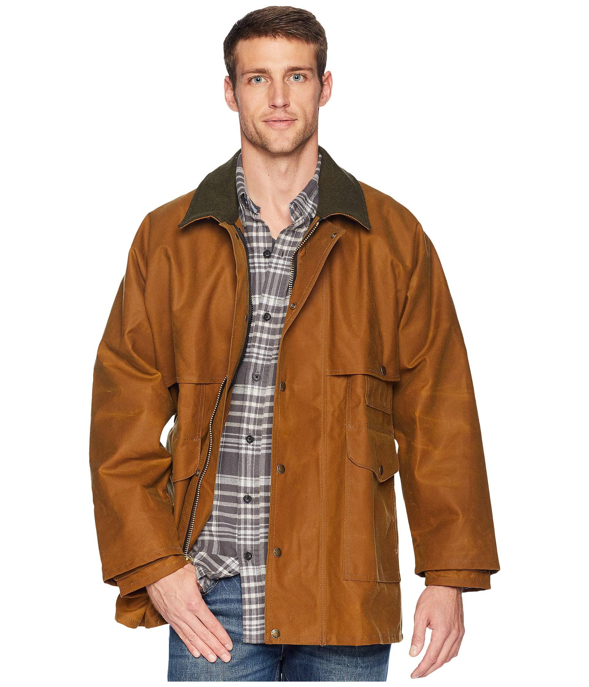 Filson Wool Tin Packer Coat in Tan (Brown) for Men Lyst