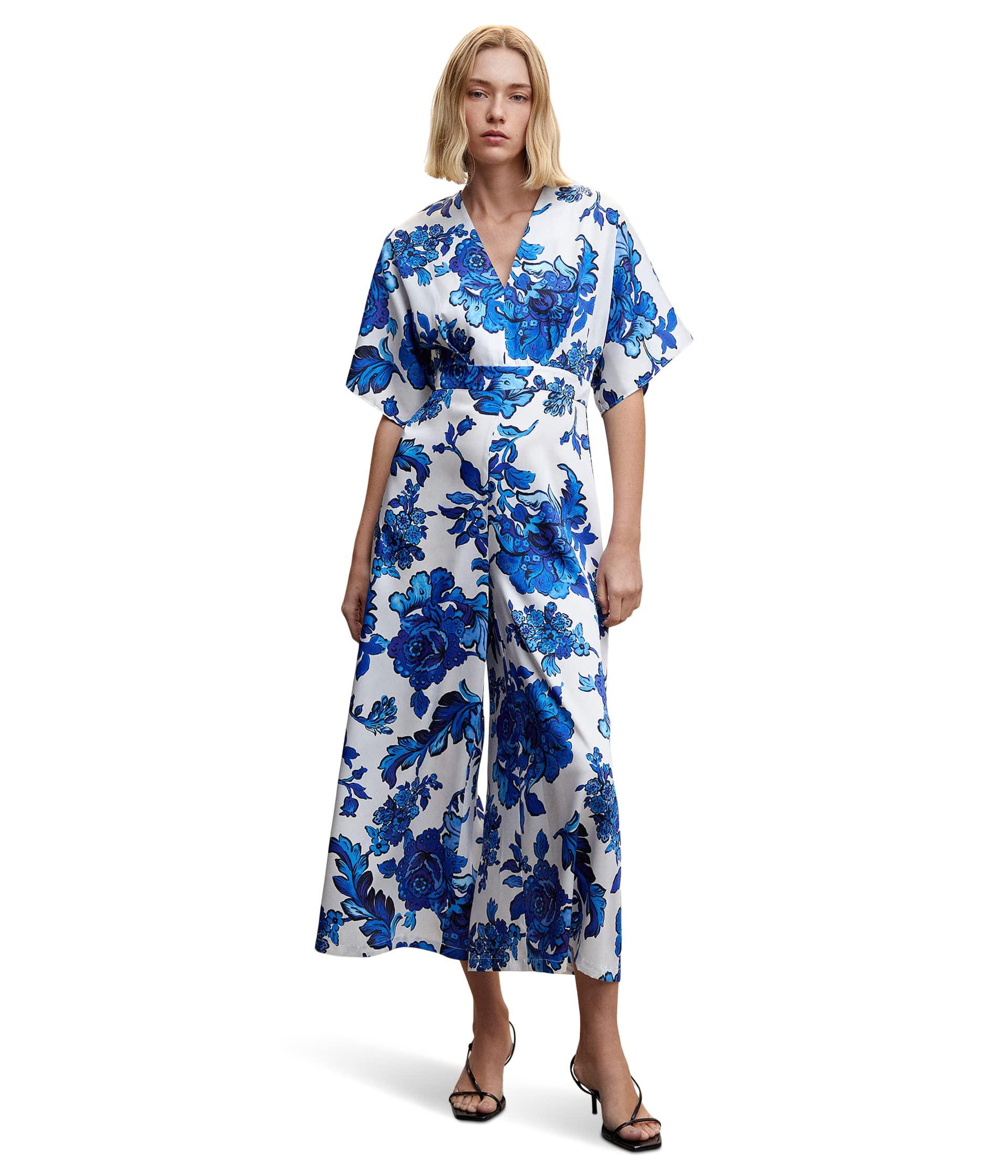 Mango Berries Onepiece Suit in Blue Lyst