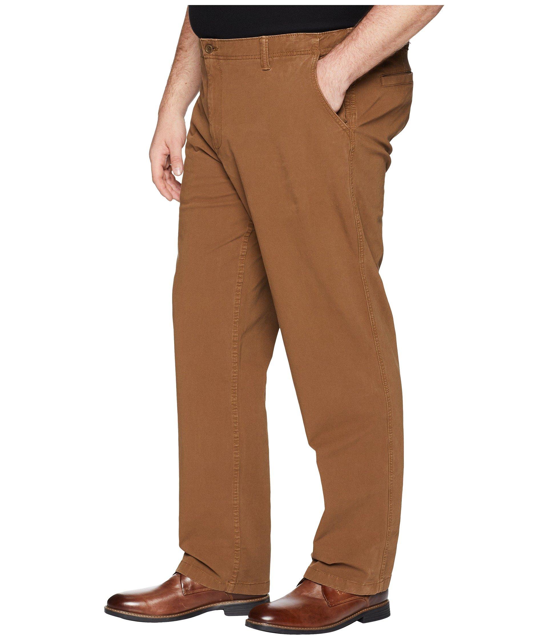 Dockers Cotton Big Tall Downtime Khaki D3 Smart 360 Flex Pants in