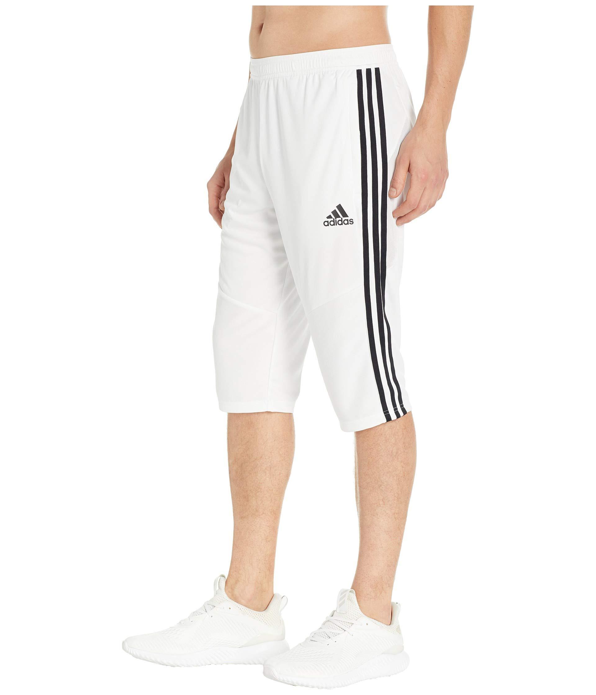 onderwijzen ventilatie wacht adidas Tiro 3/4 Pants (black/reflective Gold) Men's Clothing in White for  Men | Lyst