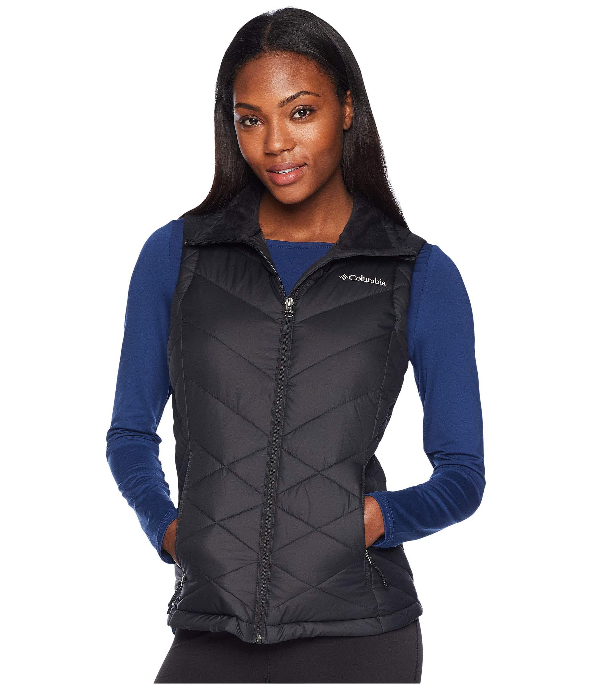 Columbia Synthetic Heavenly Vest in Black Lyst