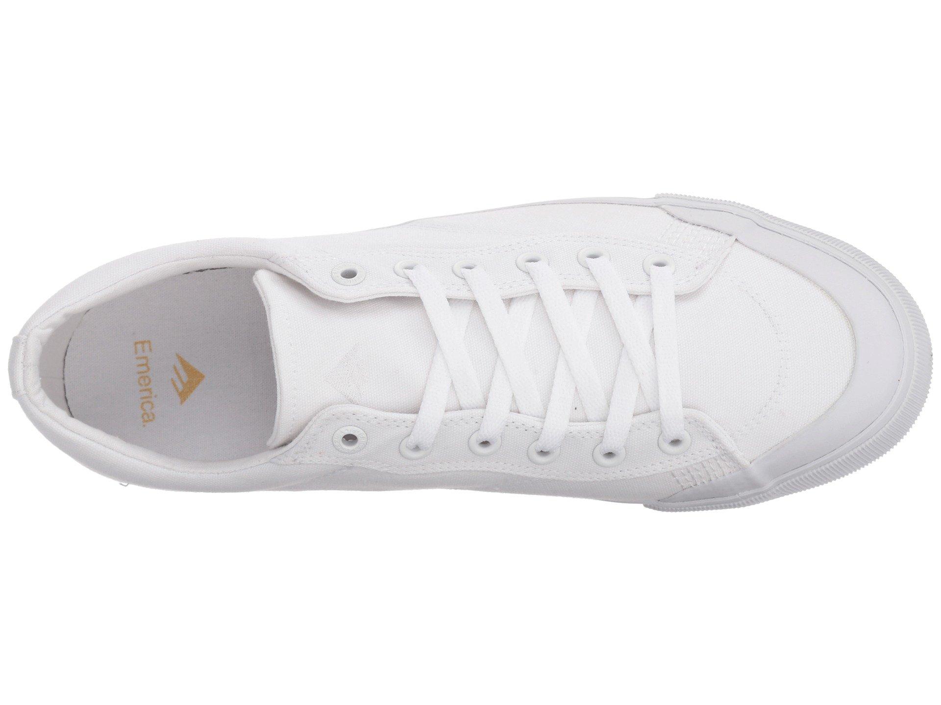 emerica indicator low white