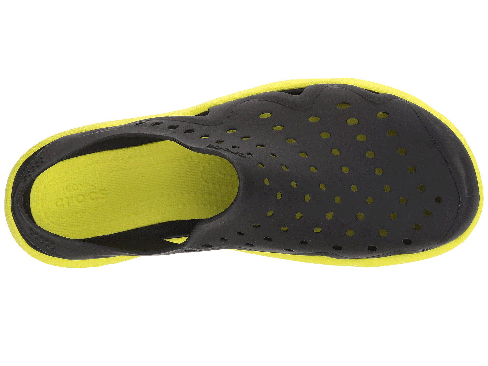 crocs swiftwater wave green
