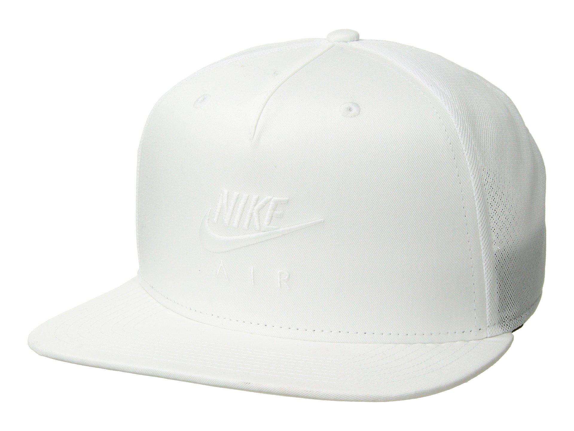 nike air cap white