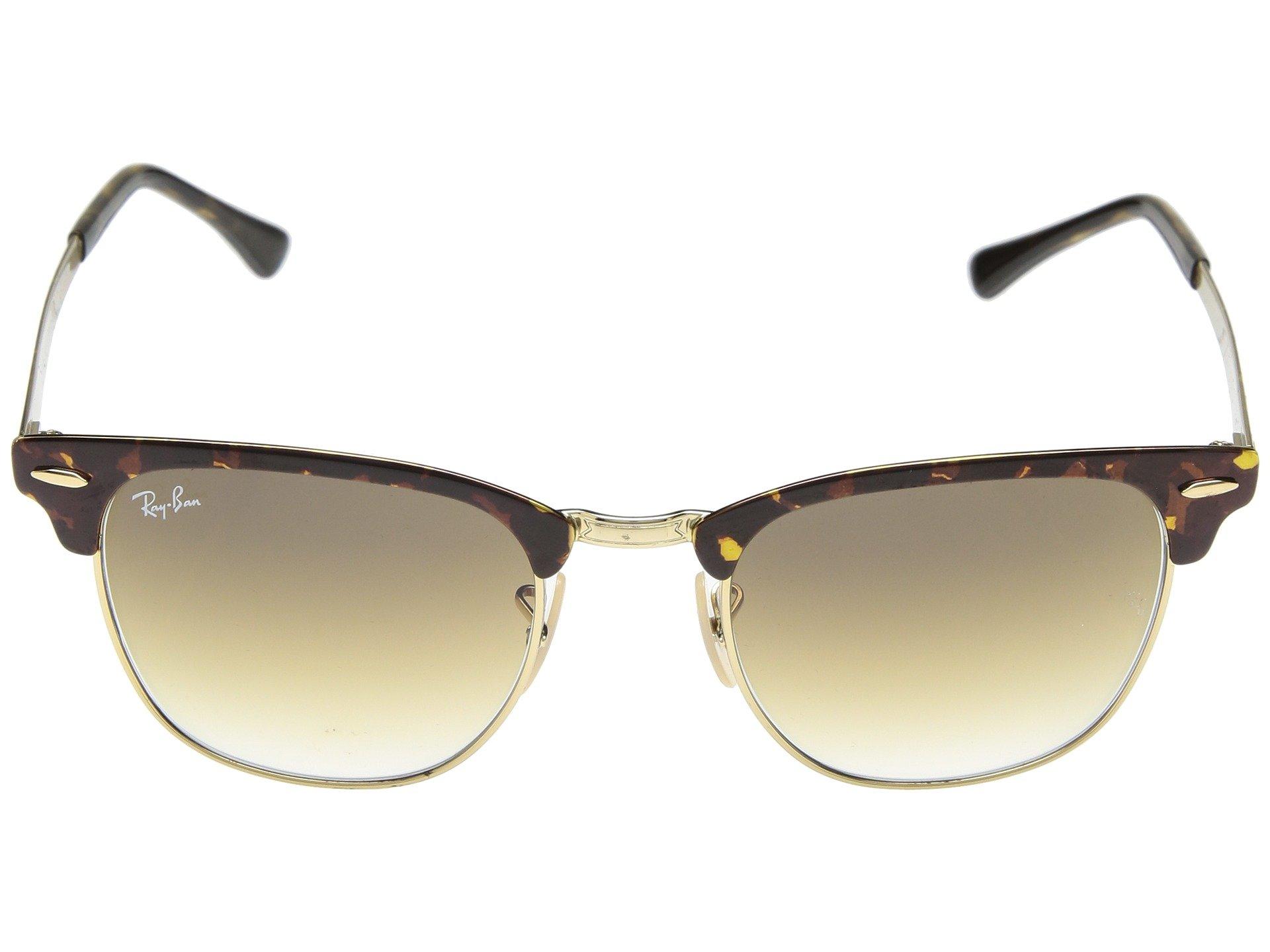 clubmaster metal gold
