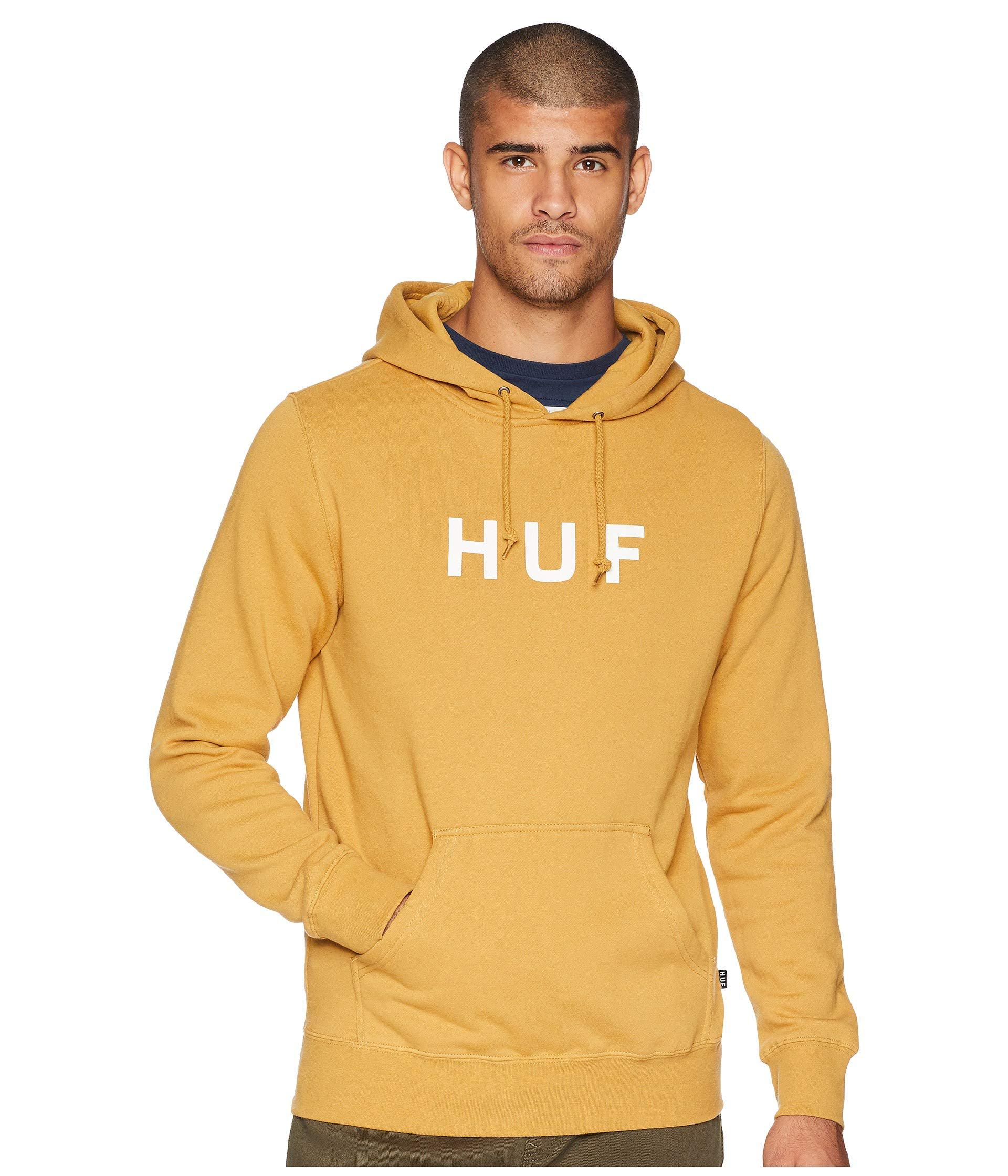 Buy Huf Yellow Hoodie | UP TO 57% OFF