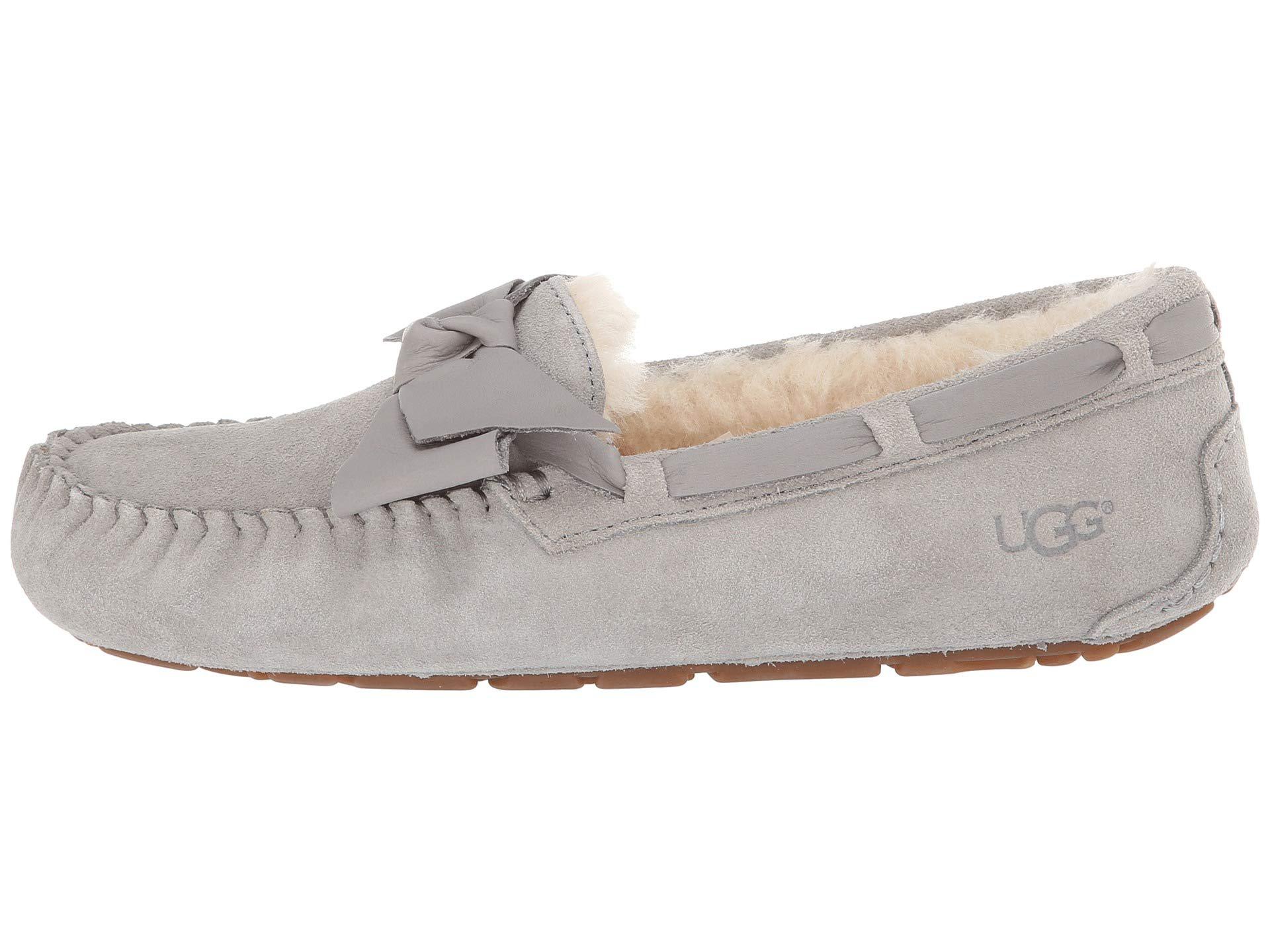 ugg moccasins with bow
