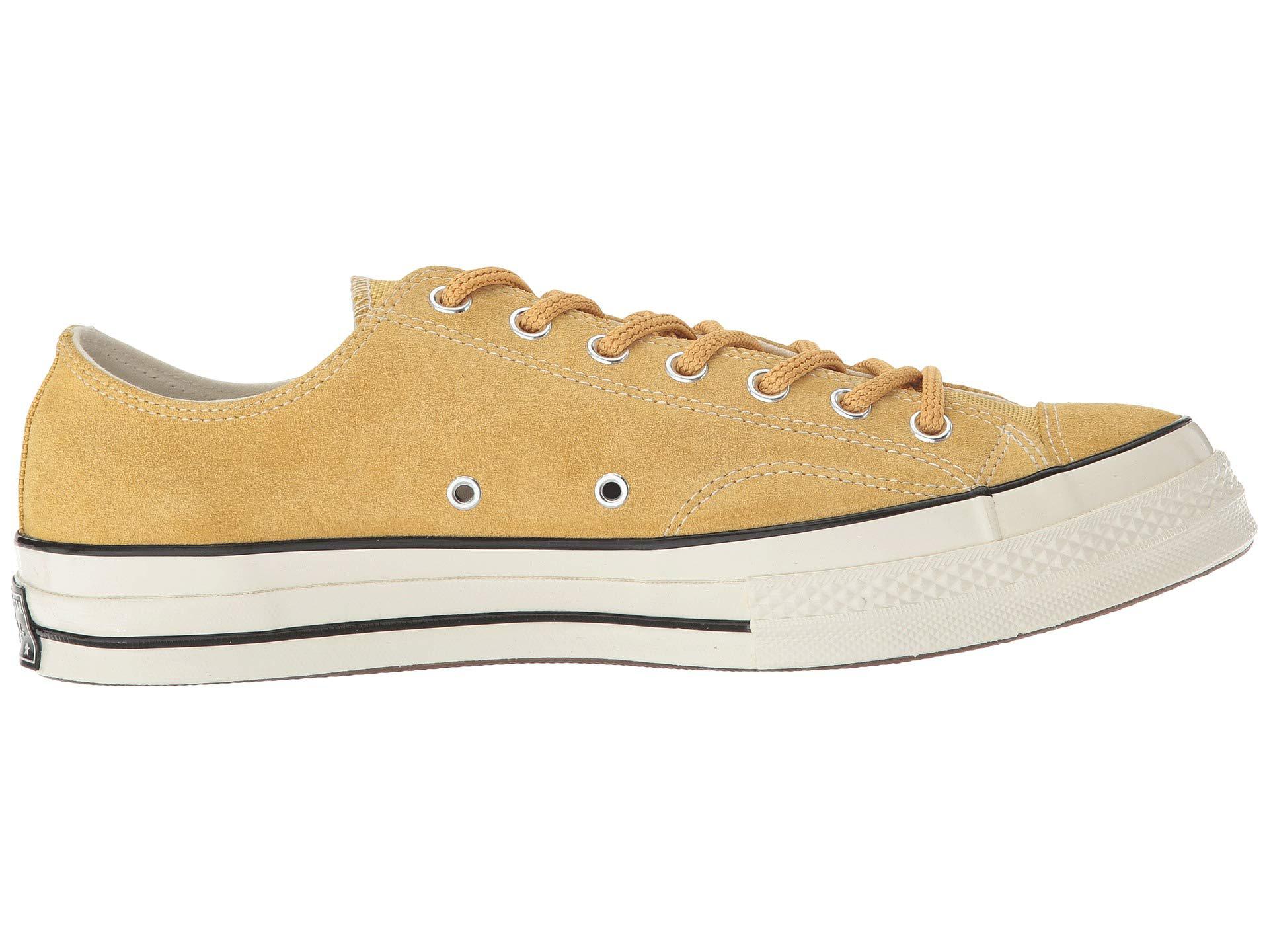 converse chuck 70 base camp ox suede yellow trainers