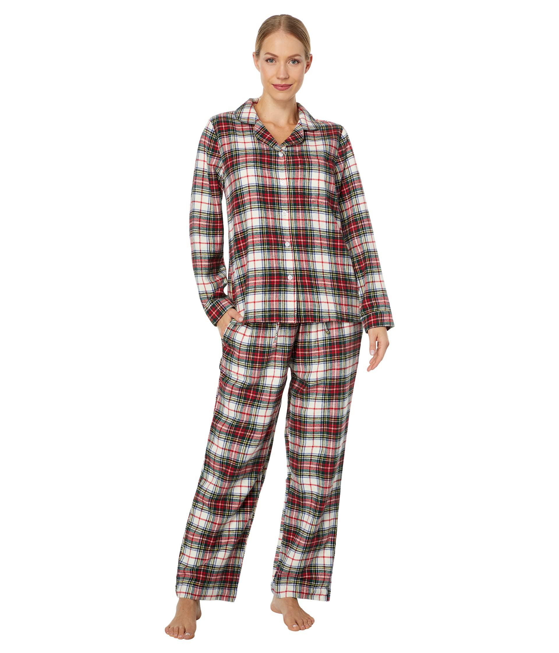 L.L. Bean Petite Scotch Plaid Flannel Pajamas Plaid | Lyst