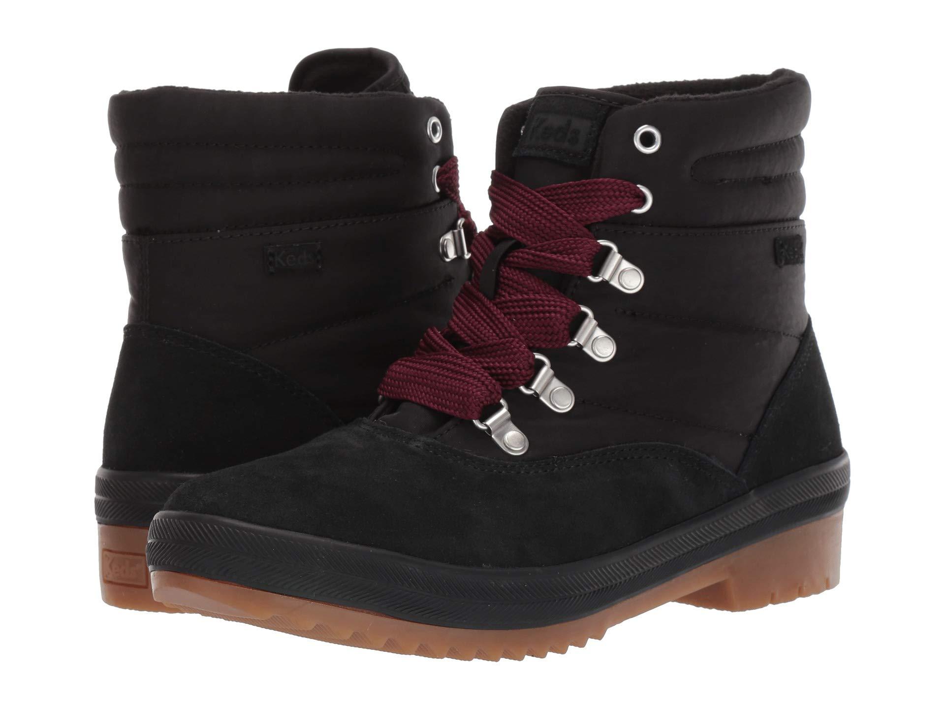 keds black boots