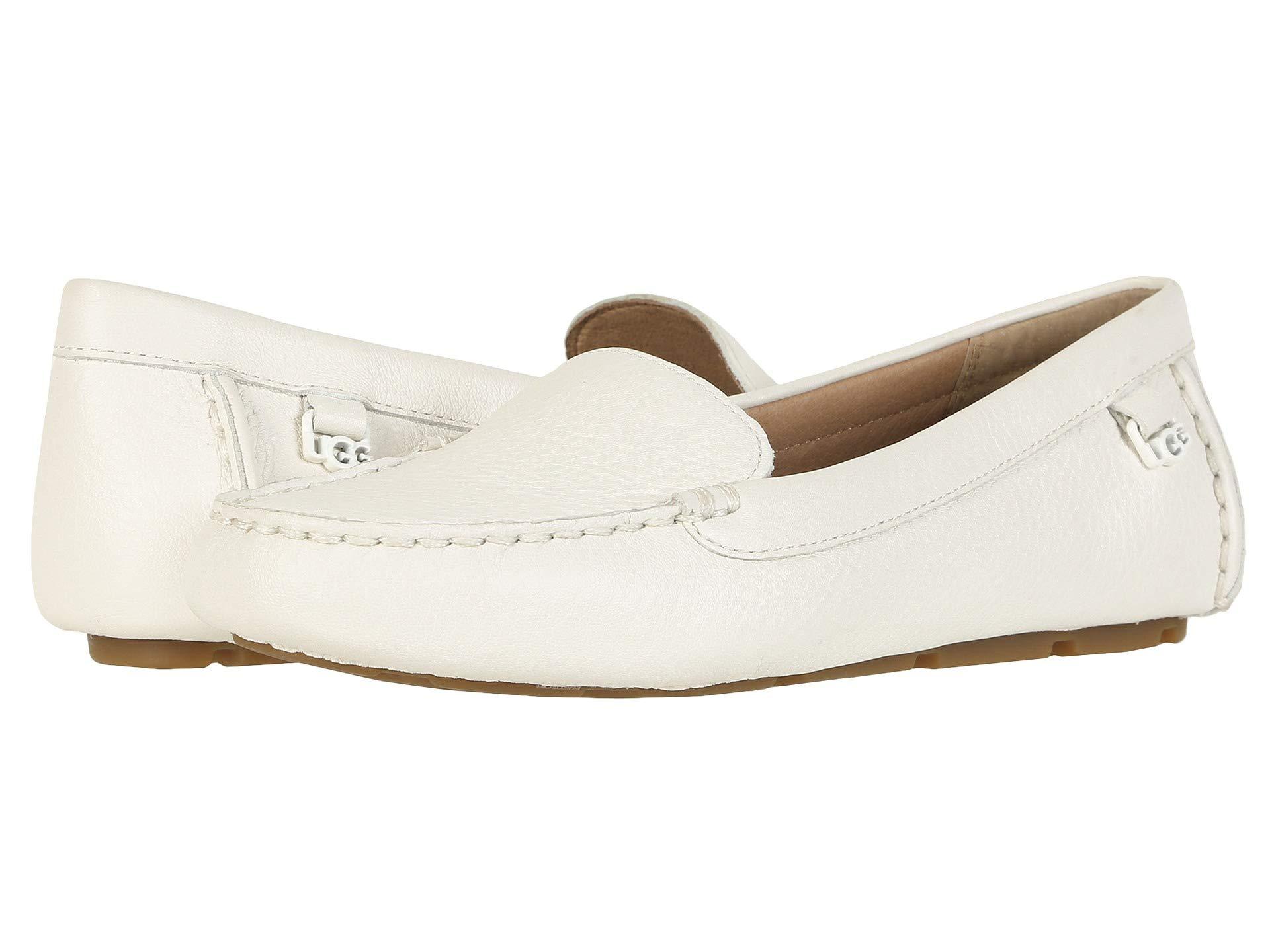ugg flores leather flat