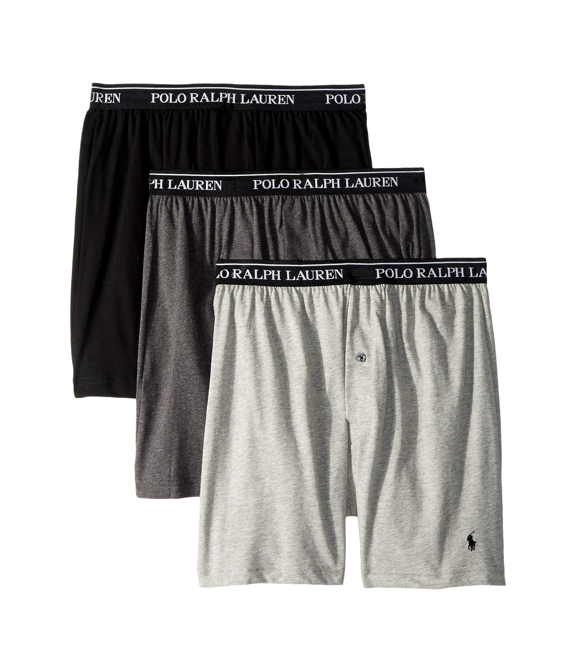 Polo Ralph Lauren Cotton Classic Fit W/ Wicking 3-pack Knit Boxers in ...
