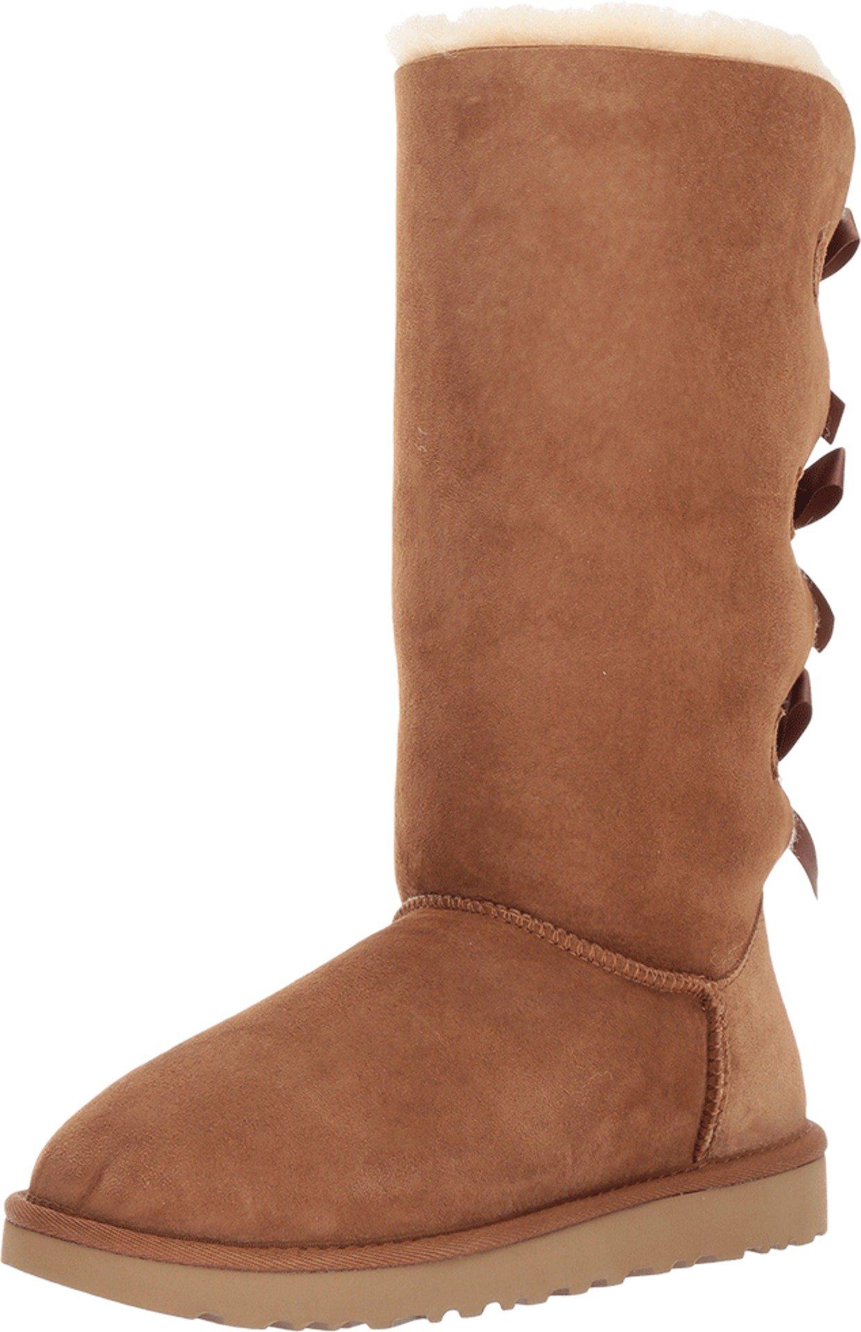 classic heritage bow ugg brown