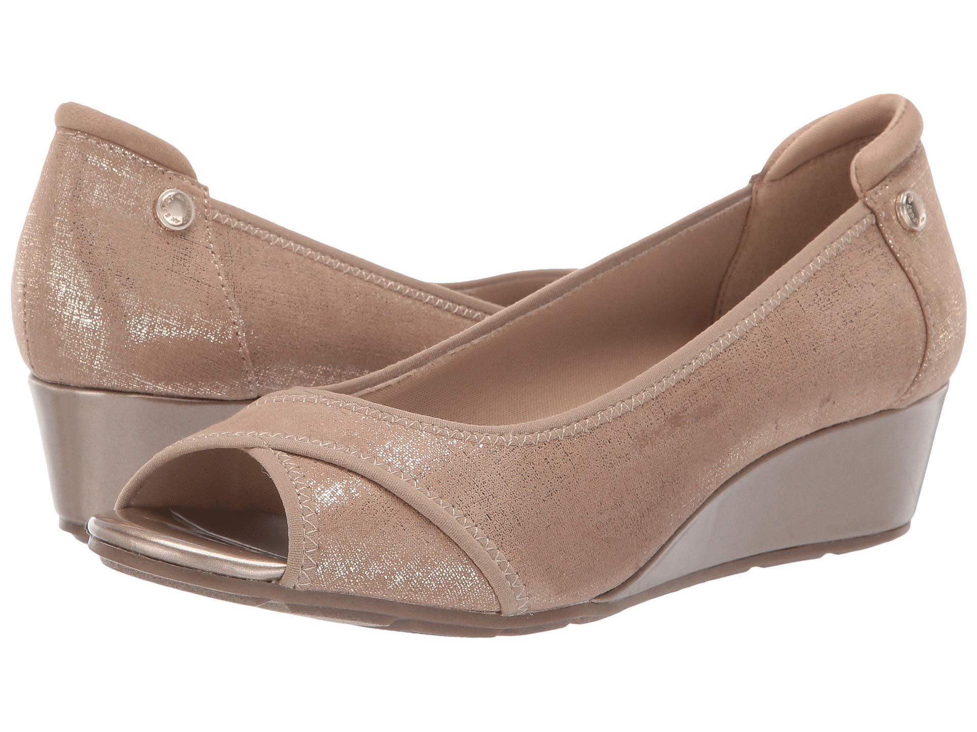 Anne Klein Corner Wedge Heels 2024 www.levitan