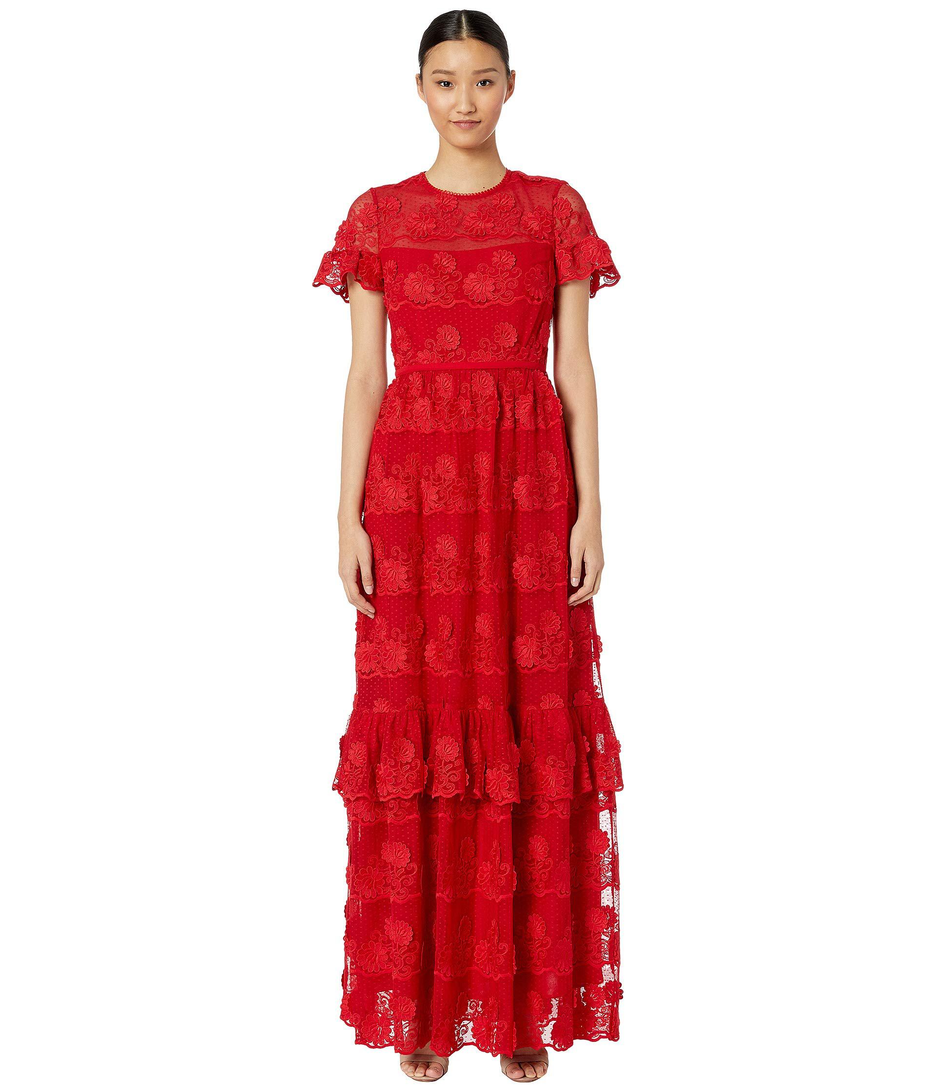 ml monique lhuillier lace dress