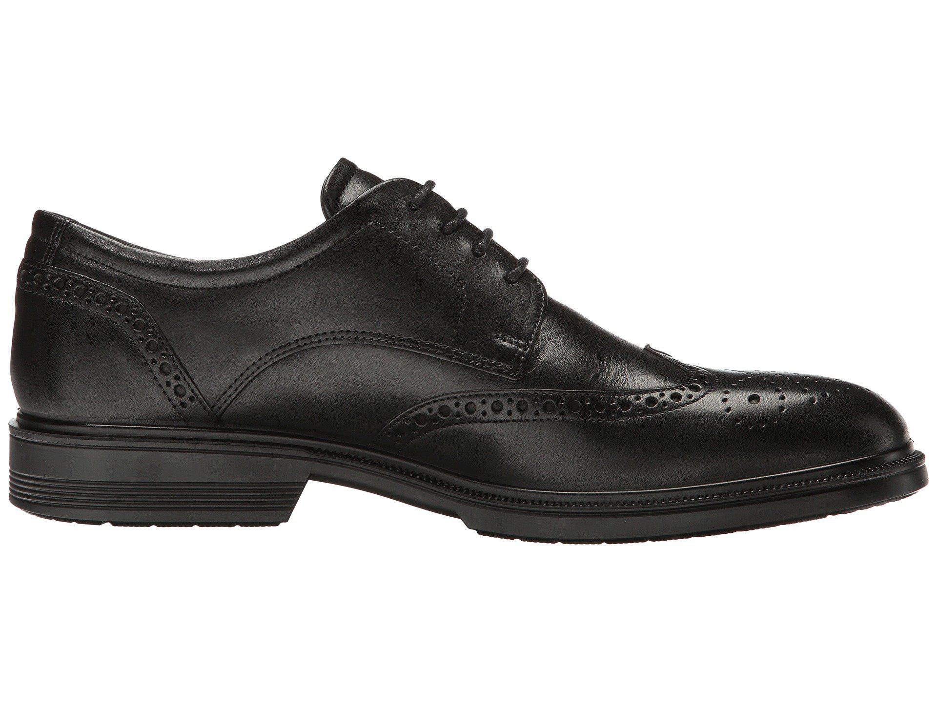 ecco lisbon brogue tie