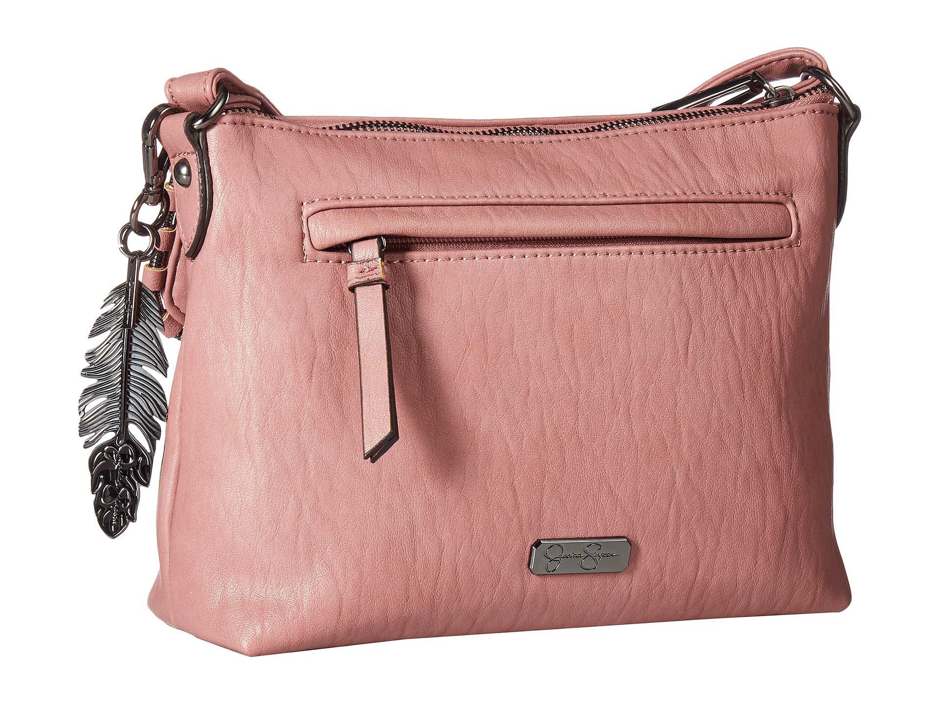 New Jessica Simpson Hobo Bag, Pink Salt, Delfina, JS65041