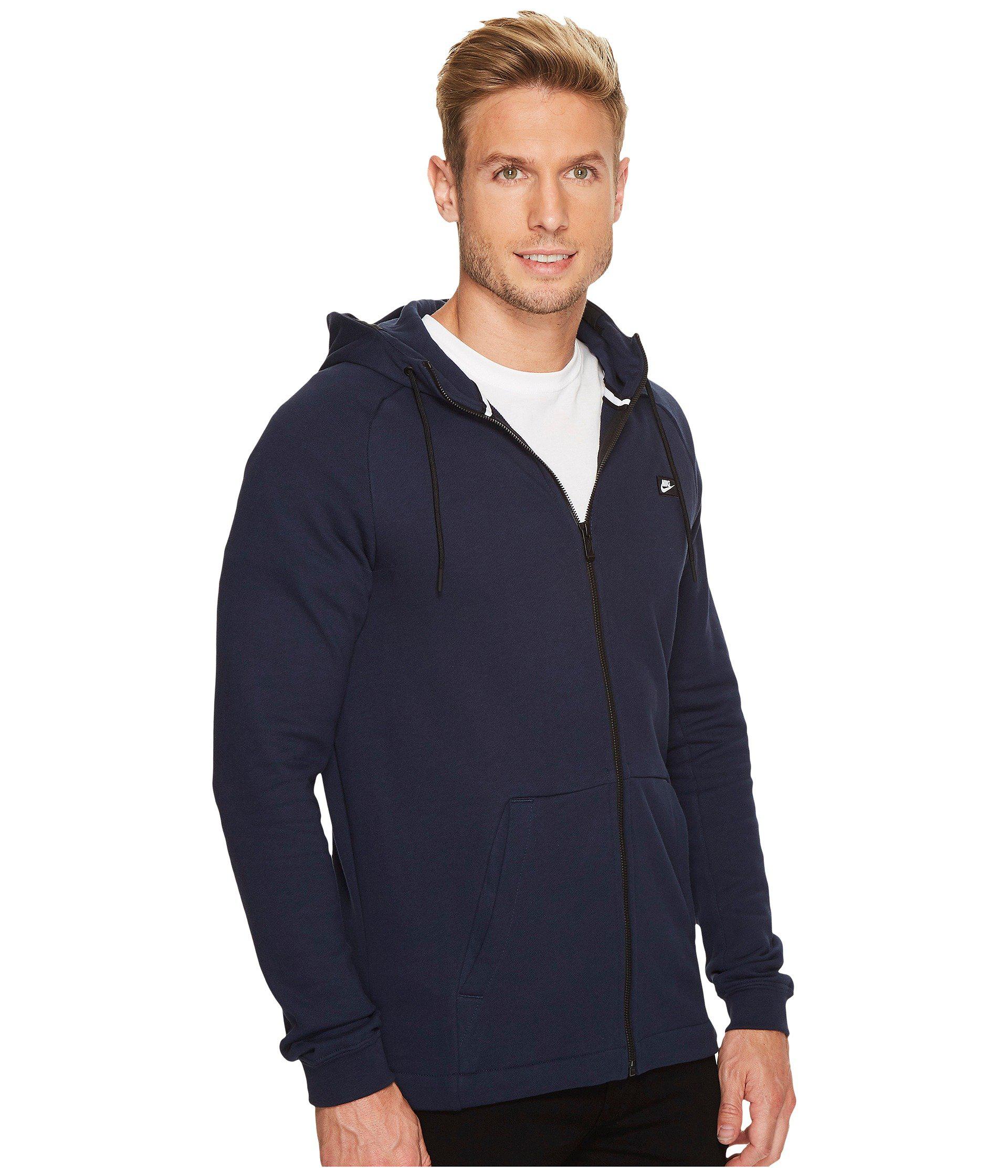 nike modern hoodie full zip