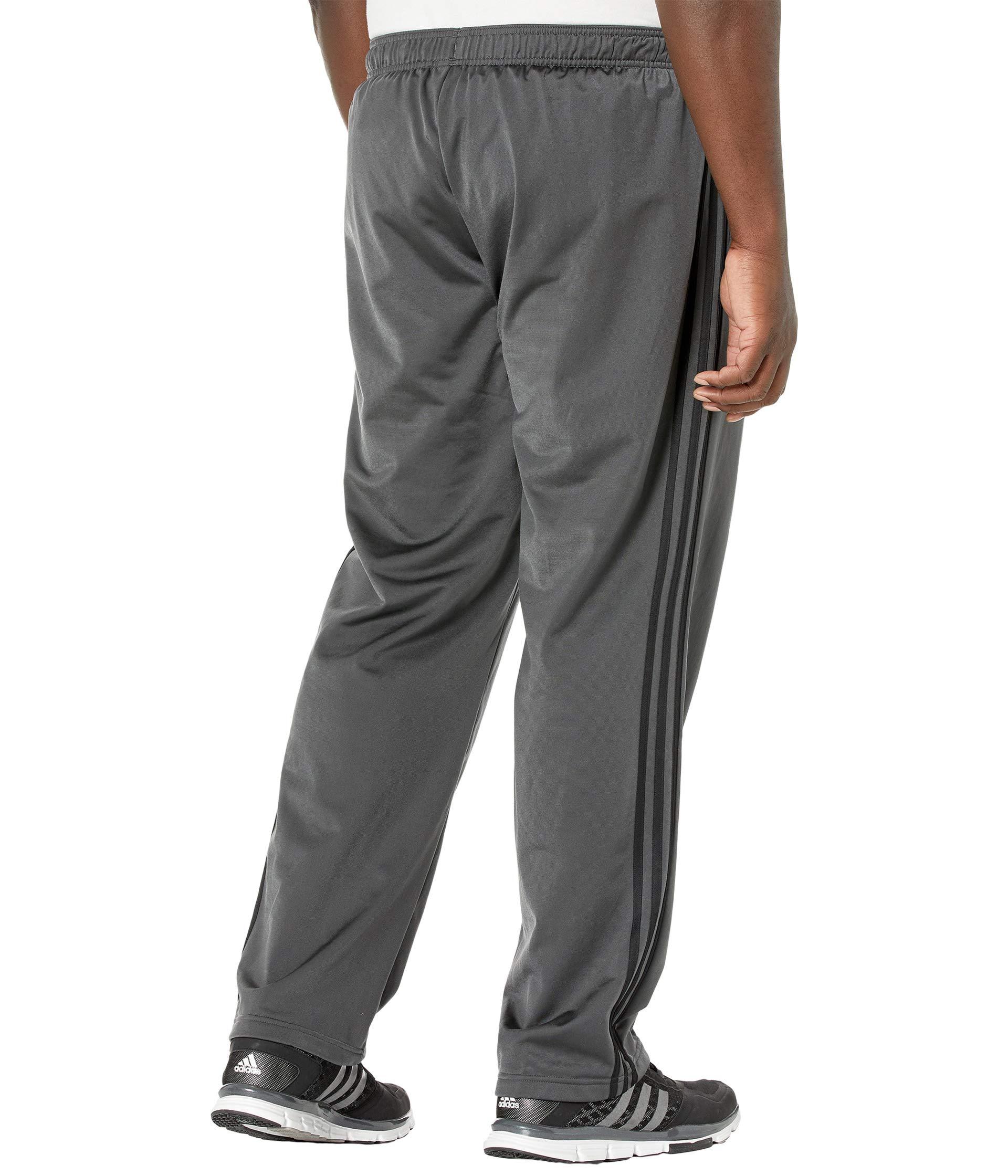 adidas Synthetic Essentials 3-stripes Tricot Open Hem Pants in Gray for ...