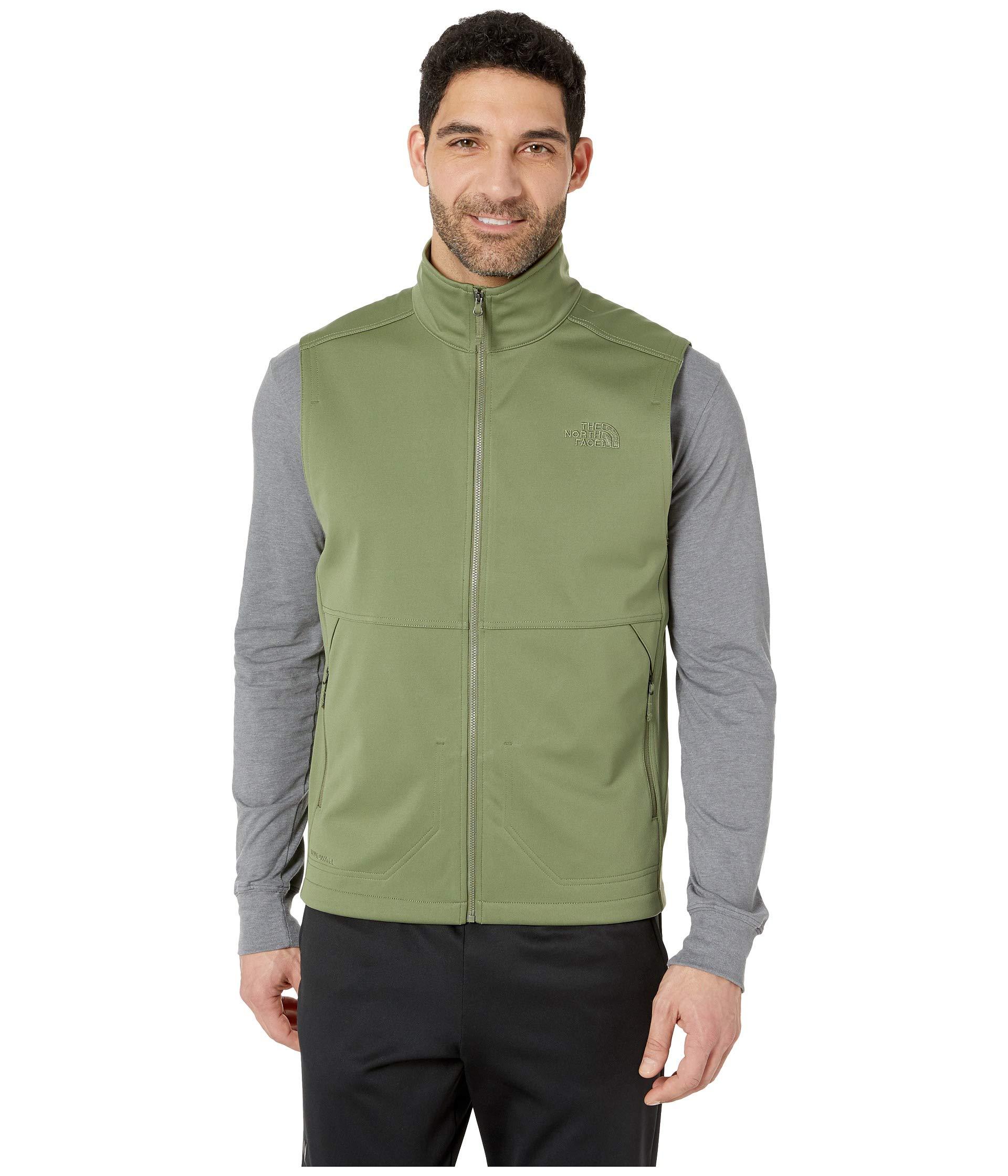The North Face Fleece Apex Canyonwall Vest in Green for Men - Lyst