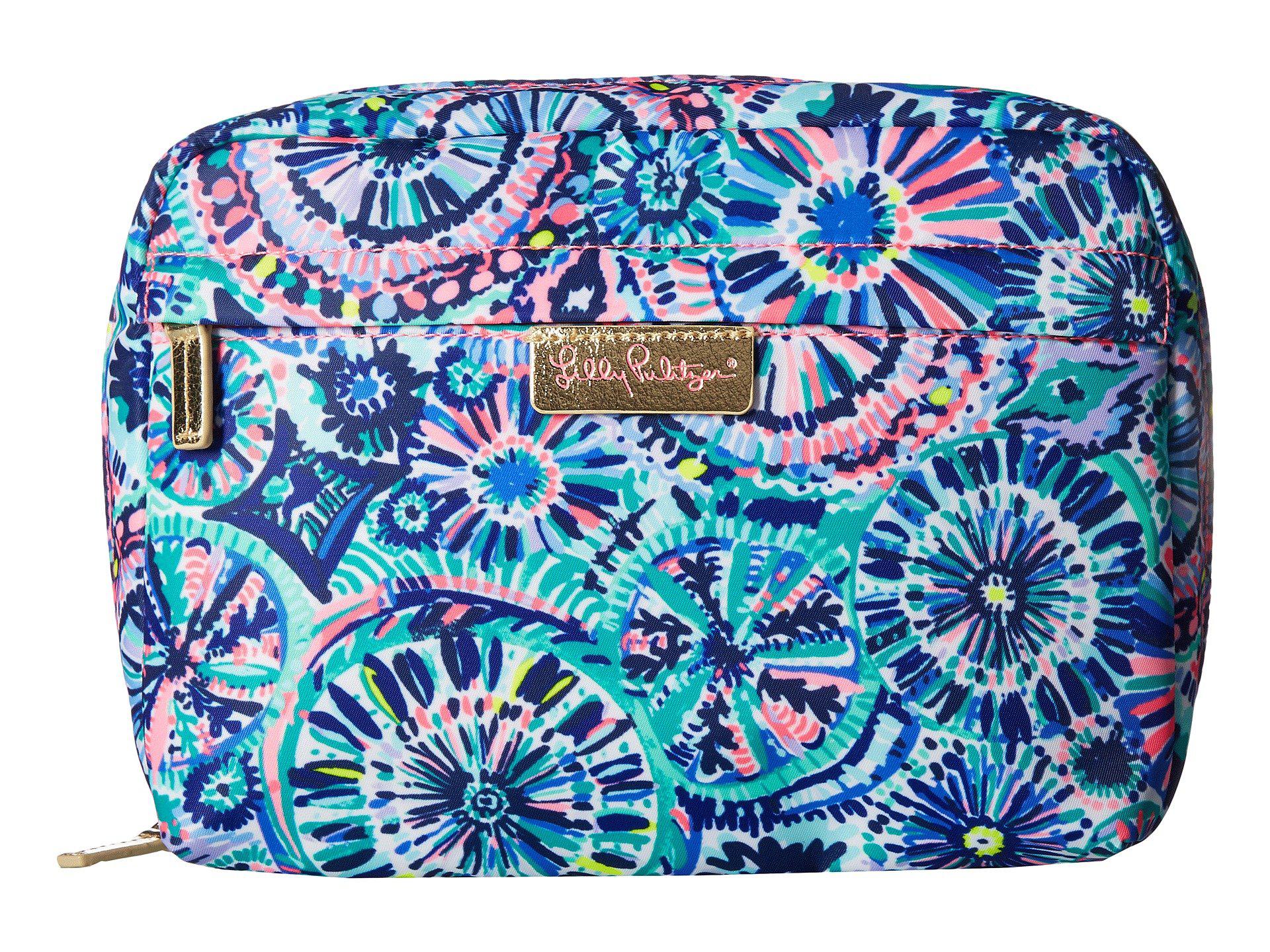 Lilly Pulitzer Travel Cosmetic Case in Blue | Lyst