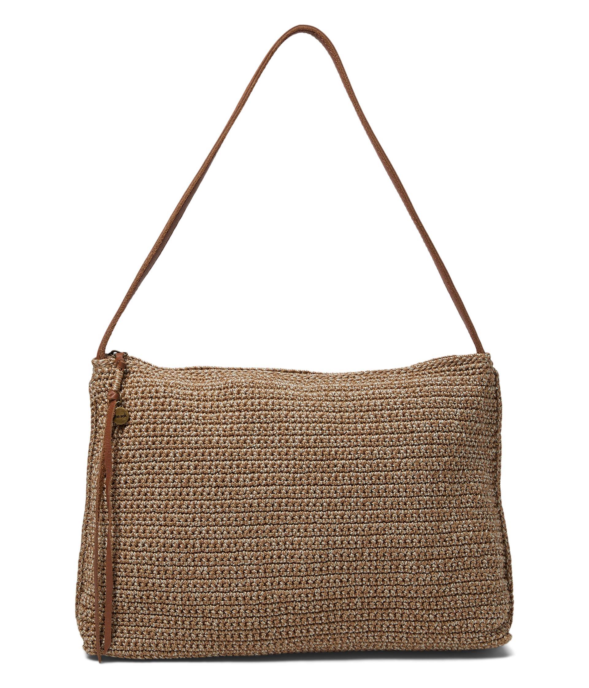 The Sak Mariposa Crochet Shoulder Bag in Brown Lyst