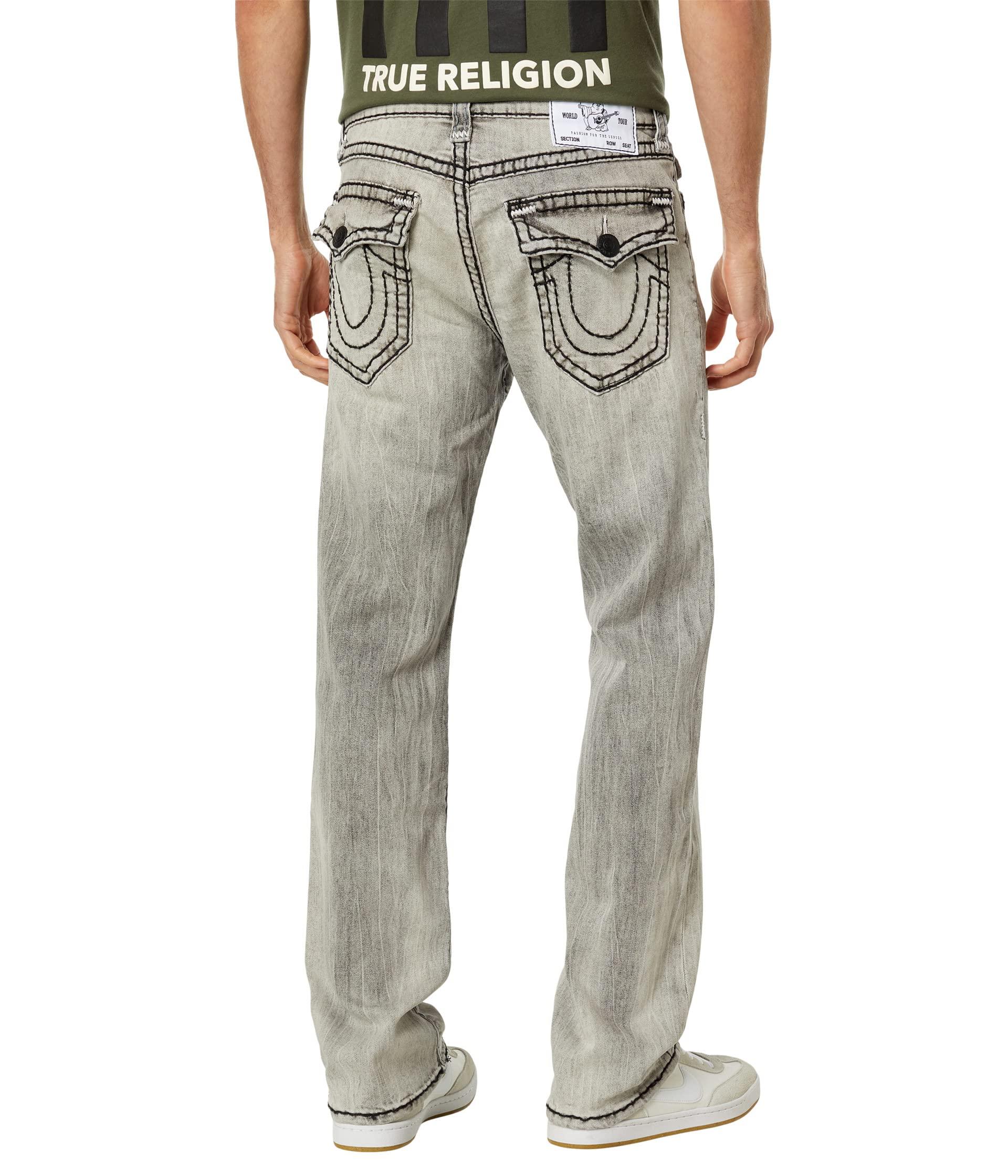 True Religion Ricky Super T Flap In Washed Grey in Gray for Men | Lyst