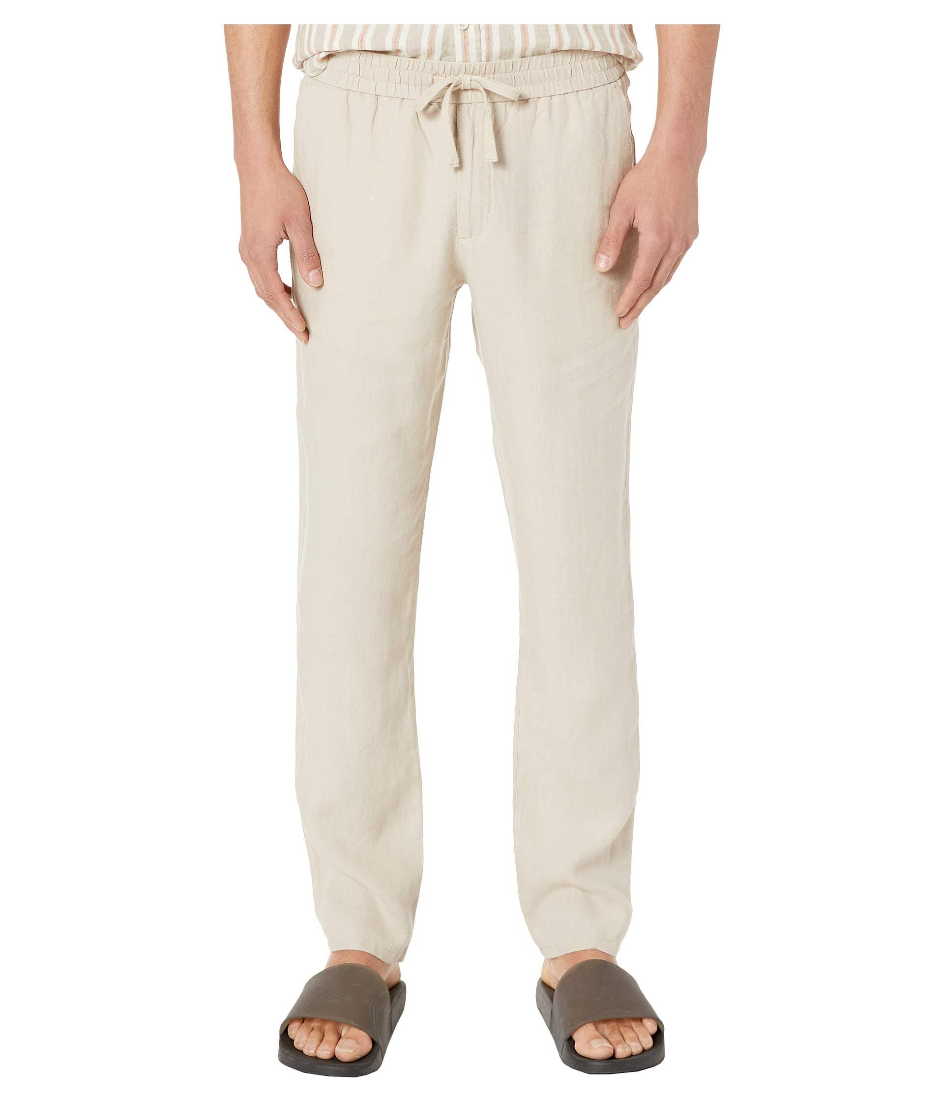 Vince Draw String Pants in White for Men - Lyst
