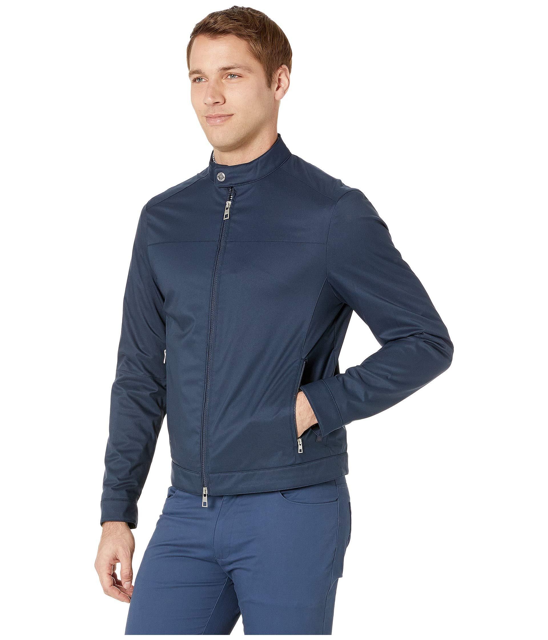michael kors nylon racer jacket