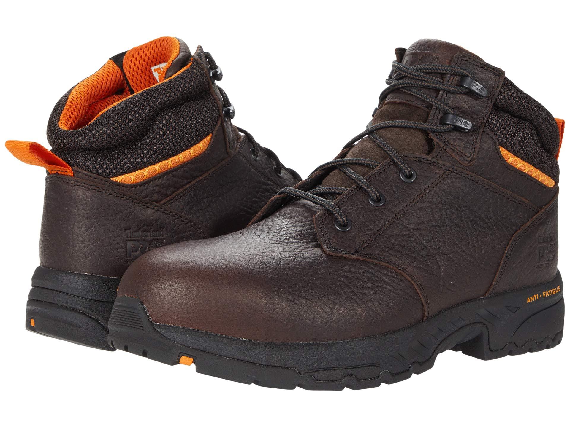 Timberland Leather Band Saw 6 Steel Safety Toe in Brown for Men - Lyst