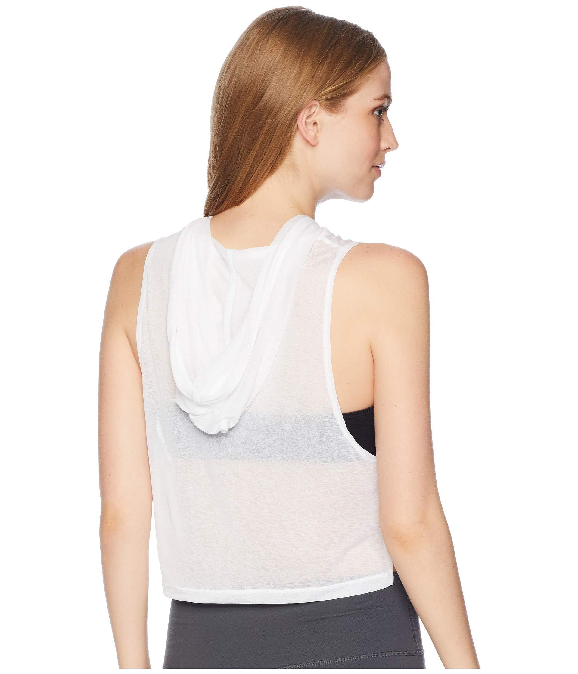 alo arrow tank hoodie