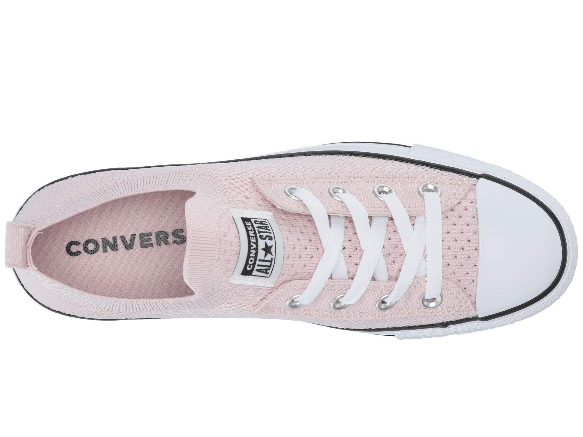 pink knit converse