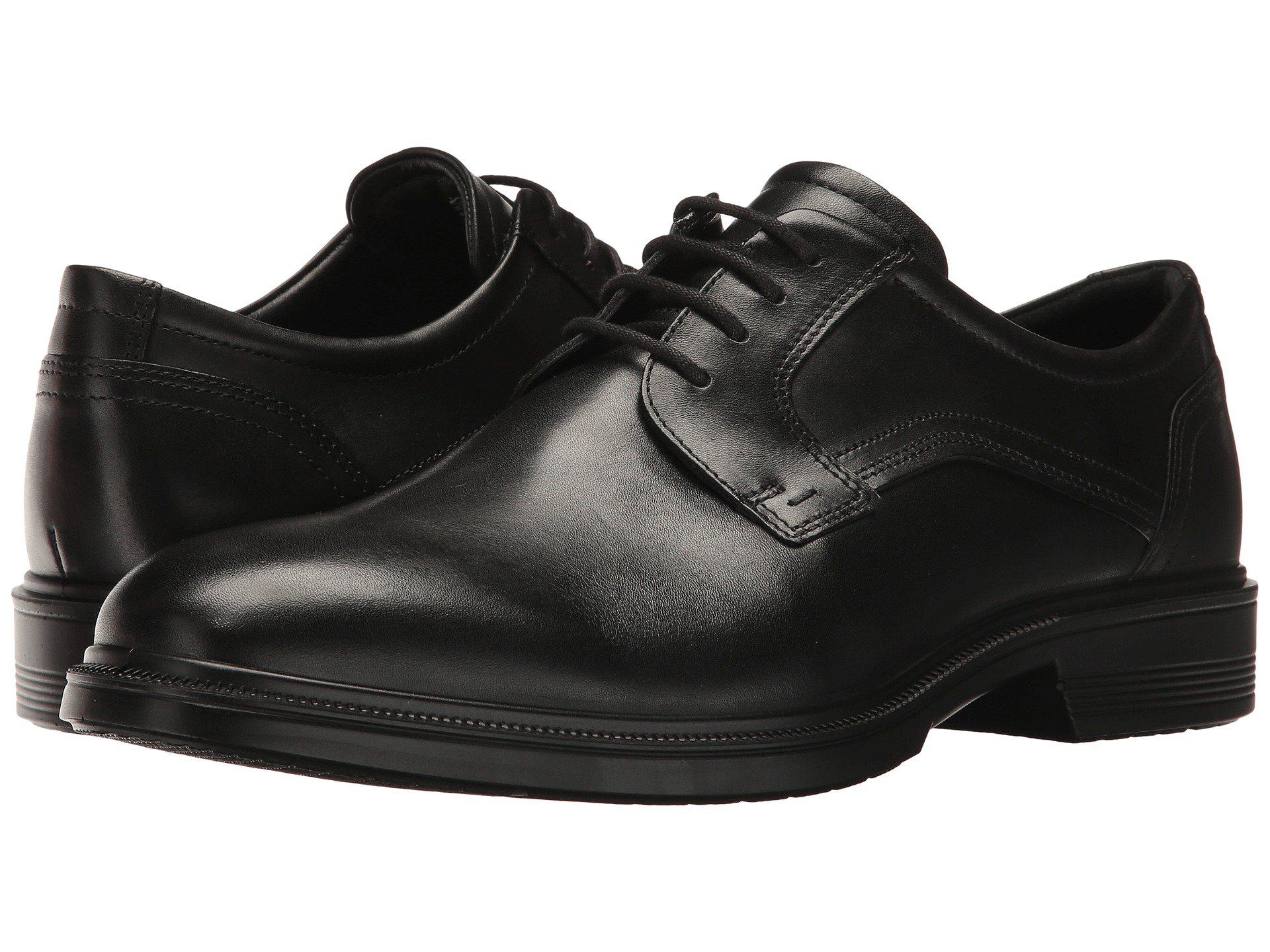 ecco newcastle cap toe tie