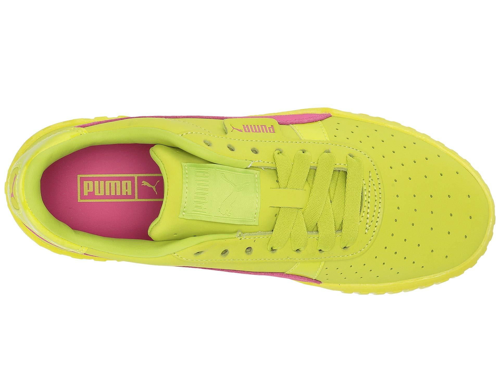 PUMA Cali 90s (limepunch/fuchsia Purple) Women's Shoes in Yellow | Lyst