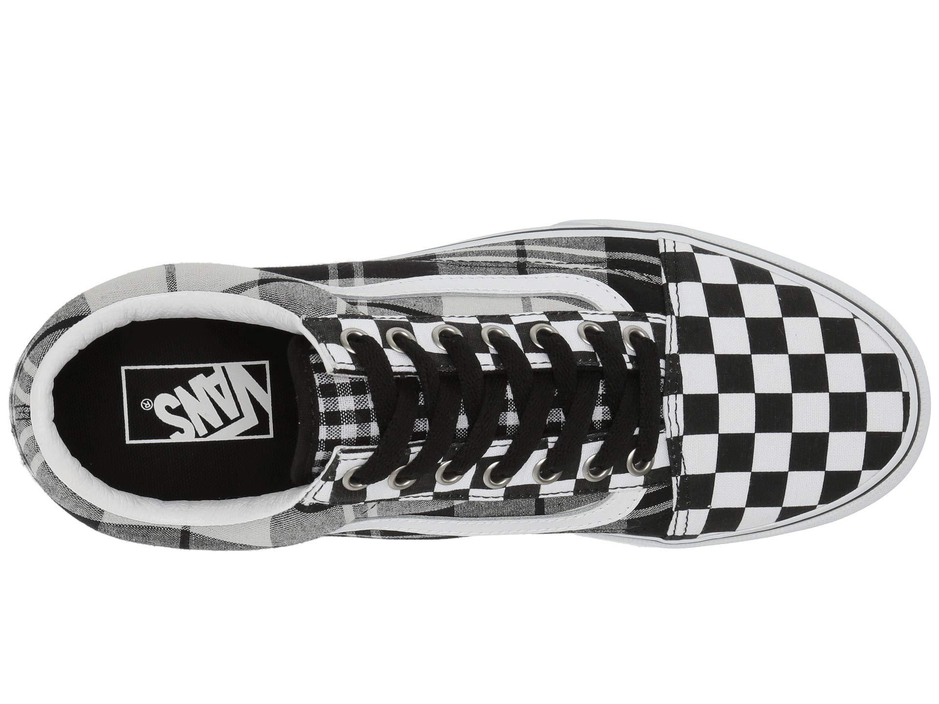 plaid checkered vans