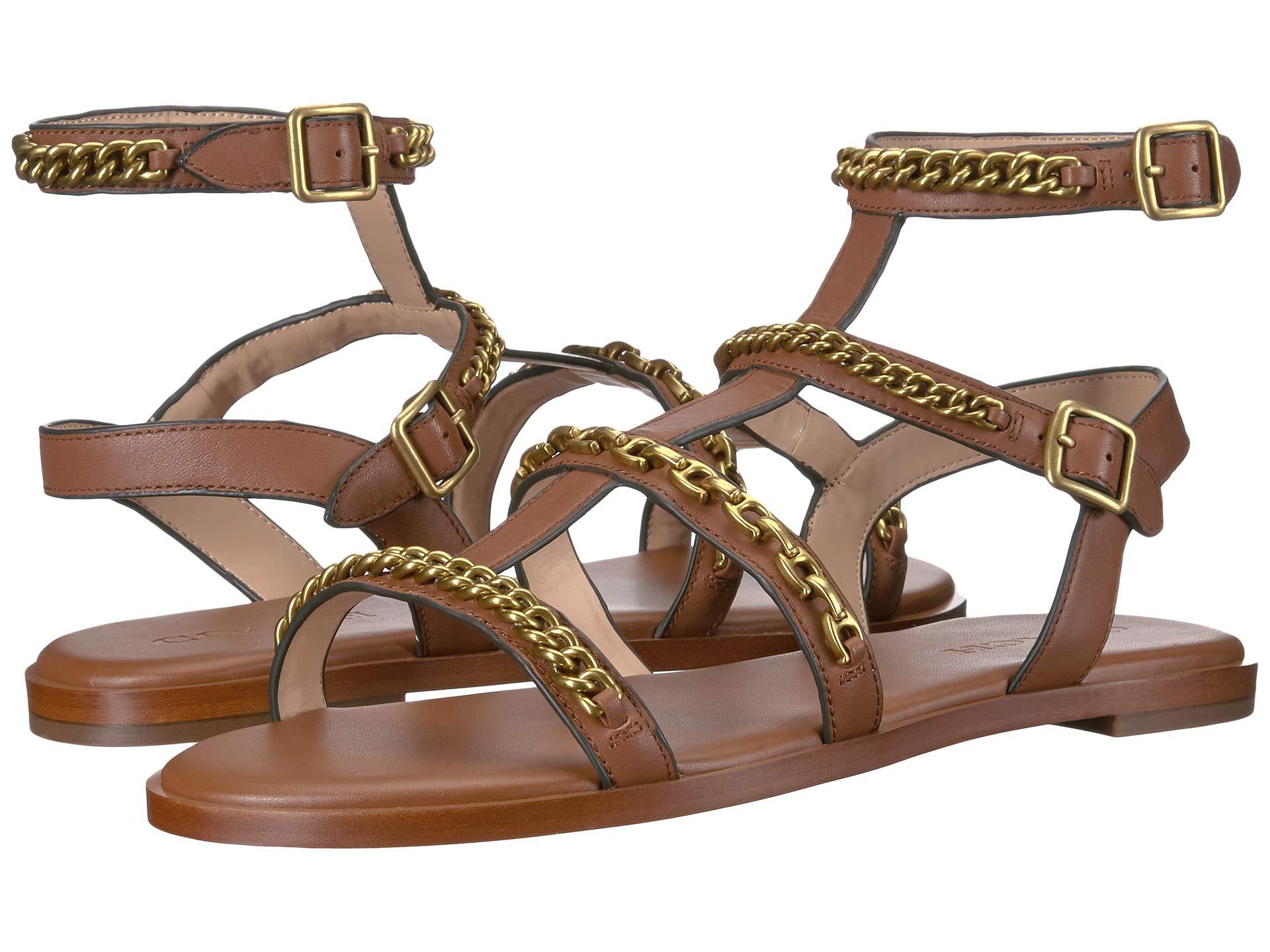 gladiator sandals with chains