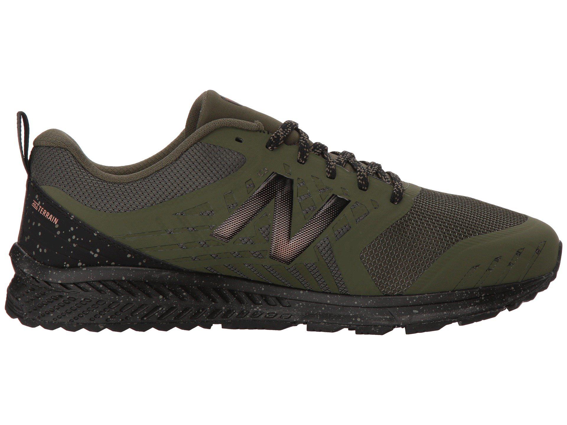 New Balance Nitrel (dark Covert Green/black) Running Shoes for Men | Lyst