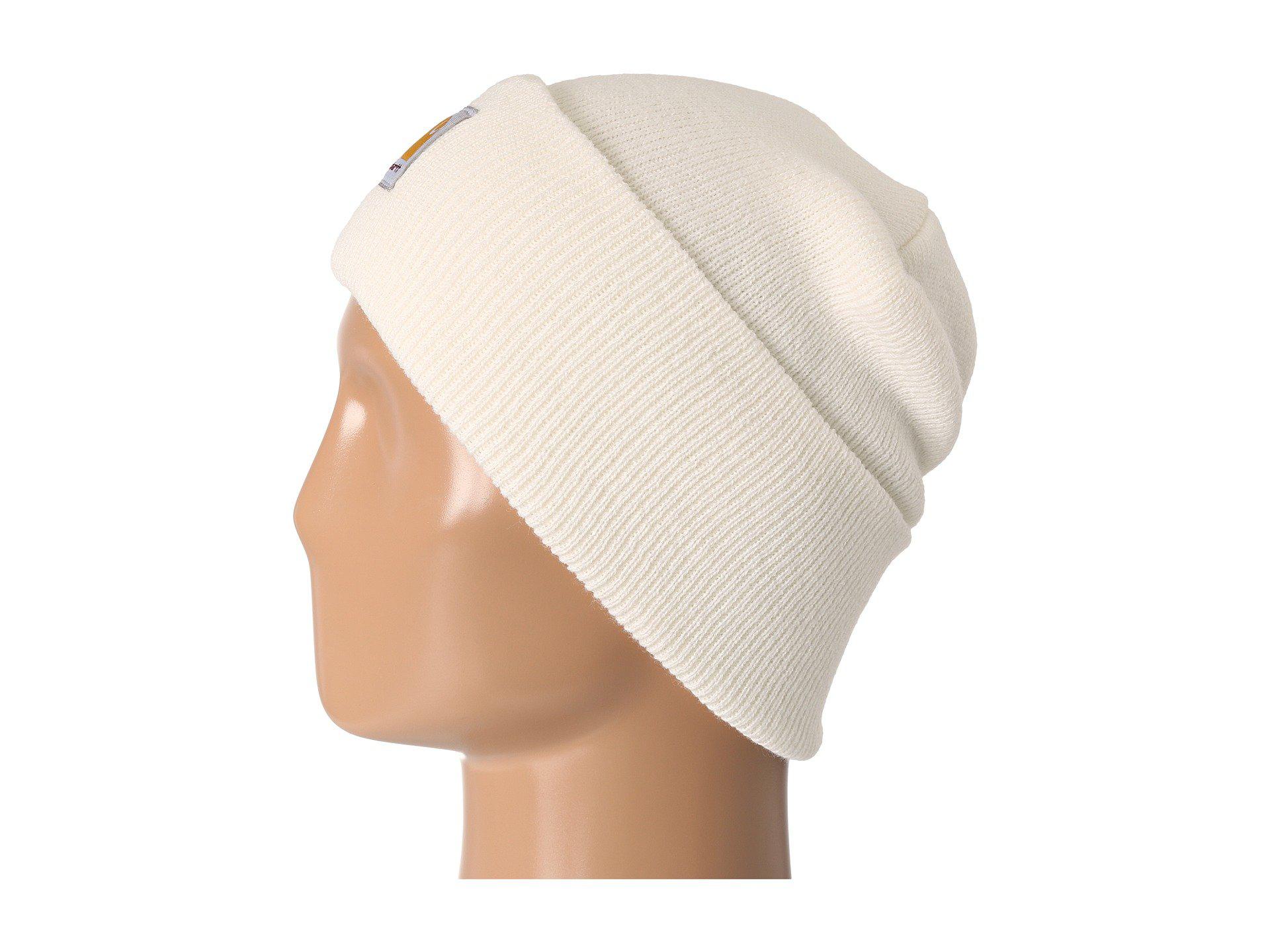 Carhartt Synthetic Acrylic Watch Hat (winter White) Caps in Natural for Men  - Lyst