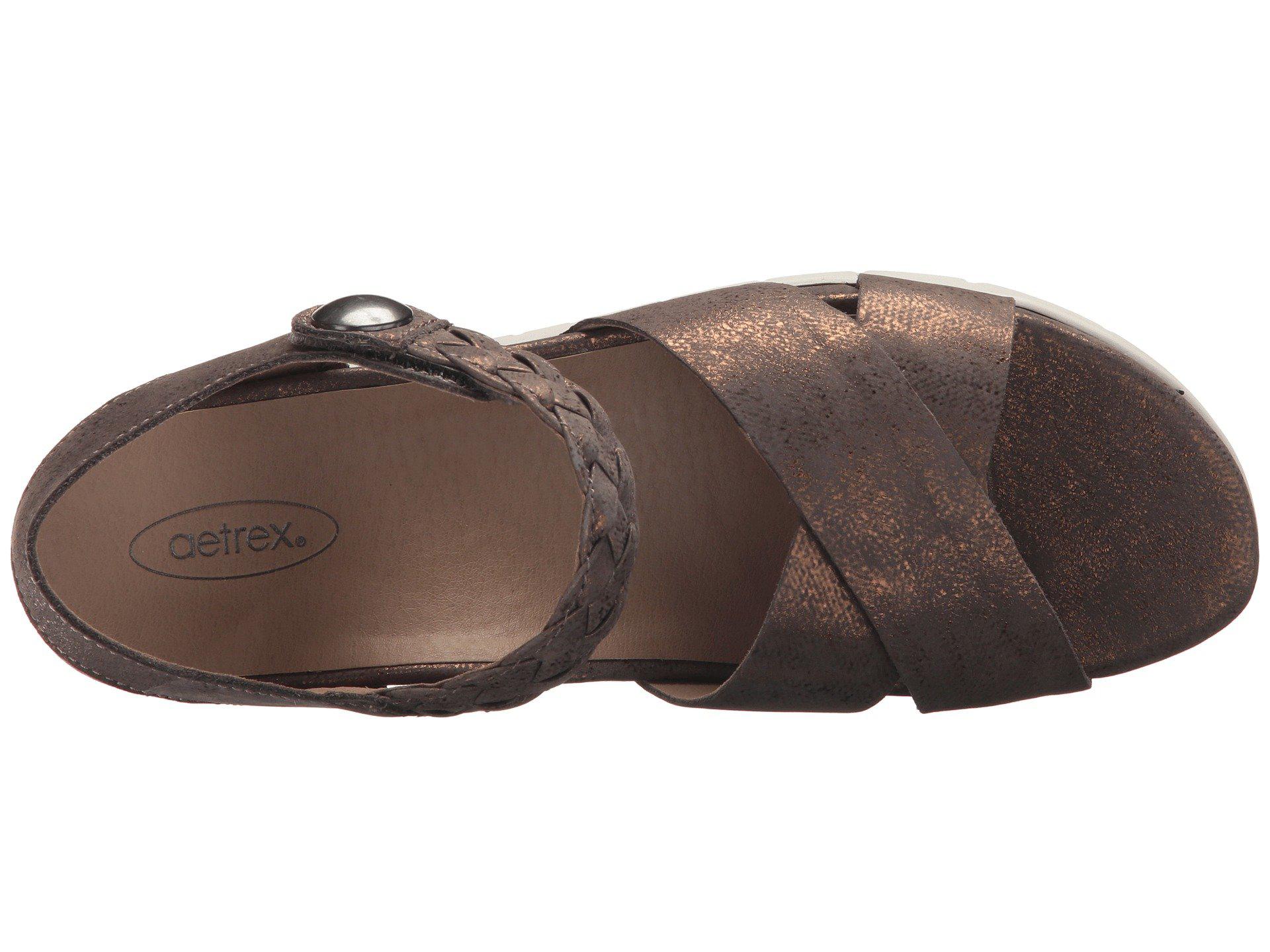 aetrex piper sandal
