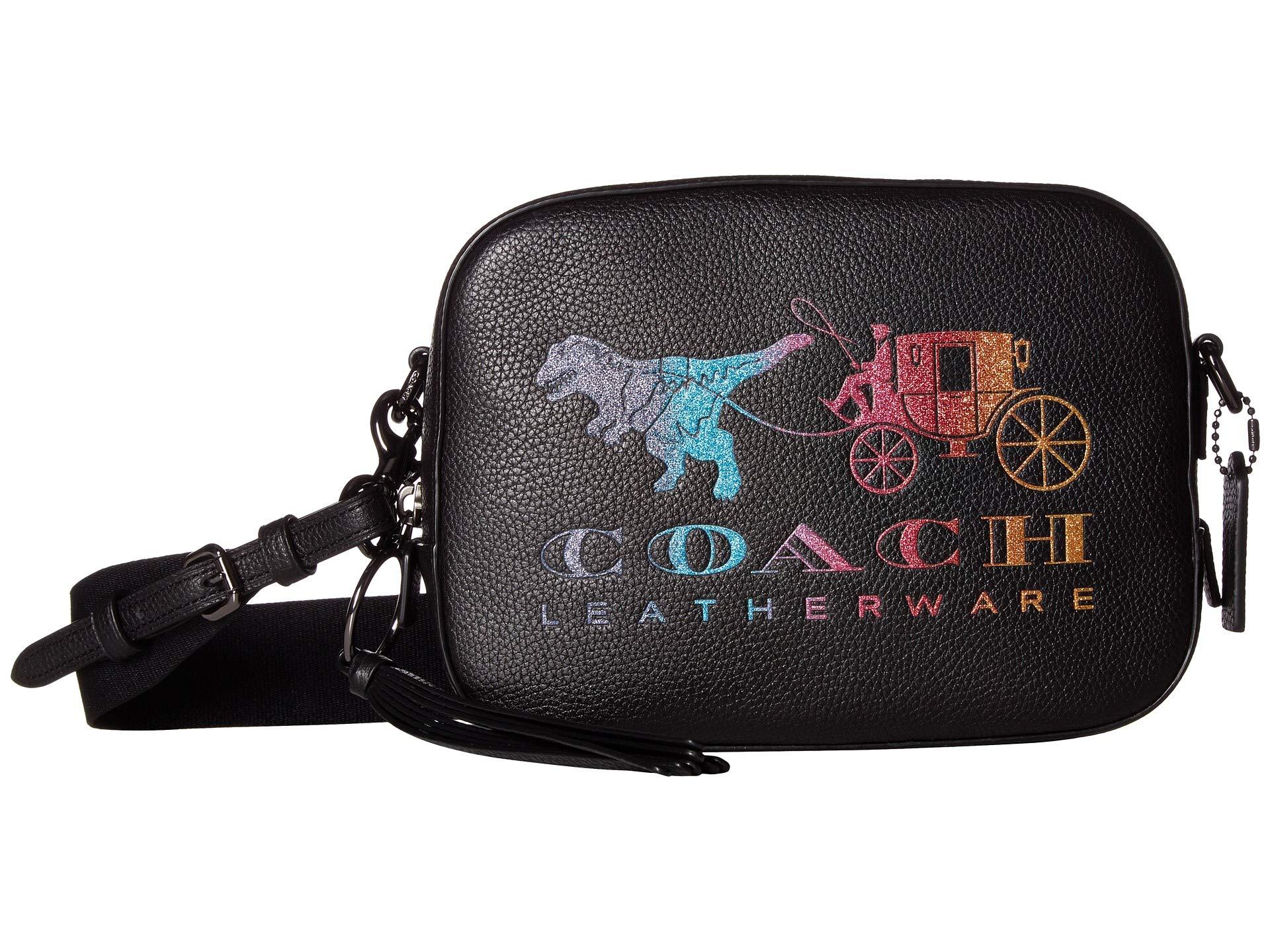 COACH Camera Bag With Rexy And Carriage in Black | Lyst