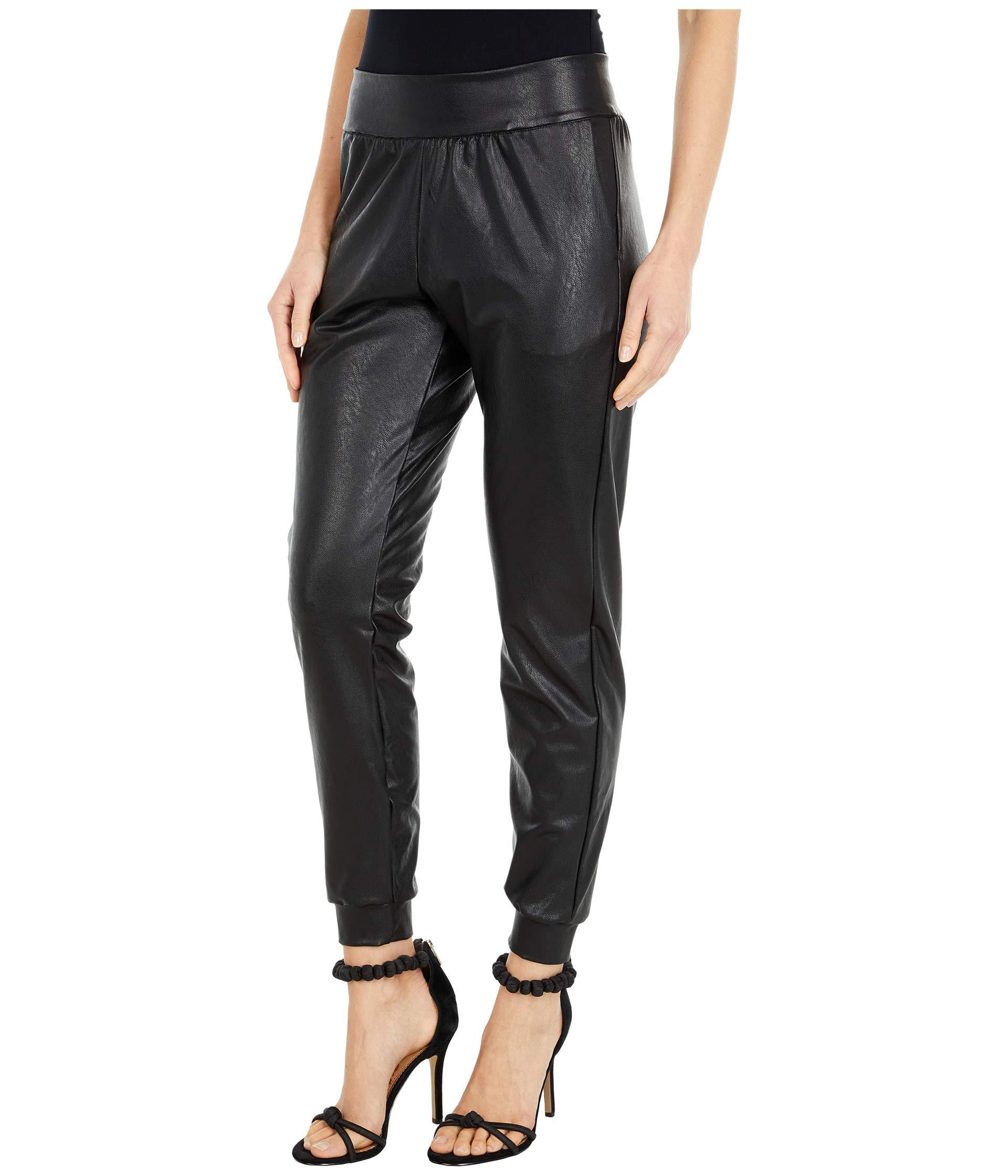 commando faux leather jogger