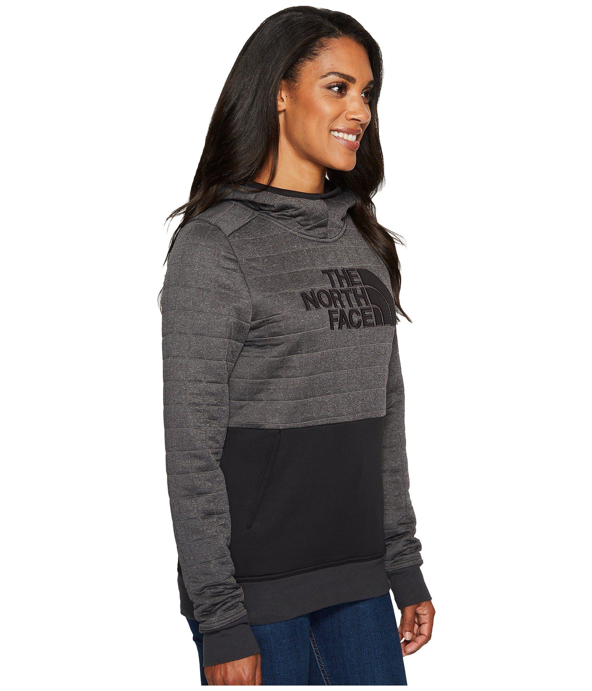 north face quilted pullover